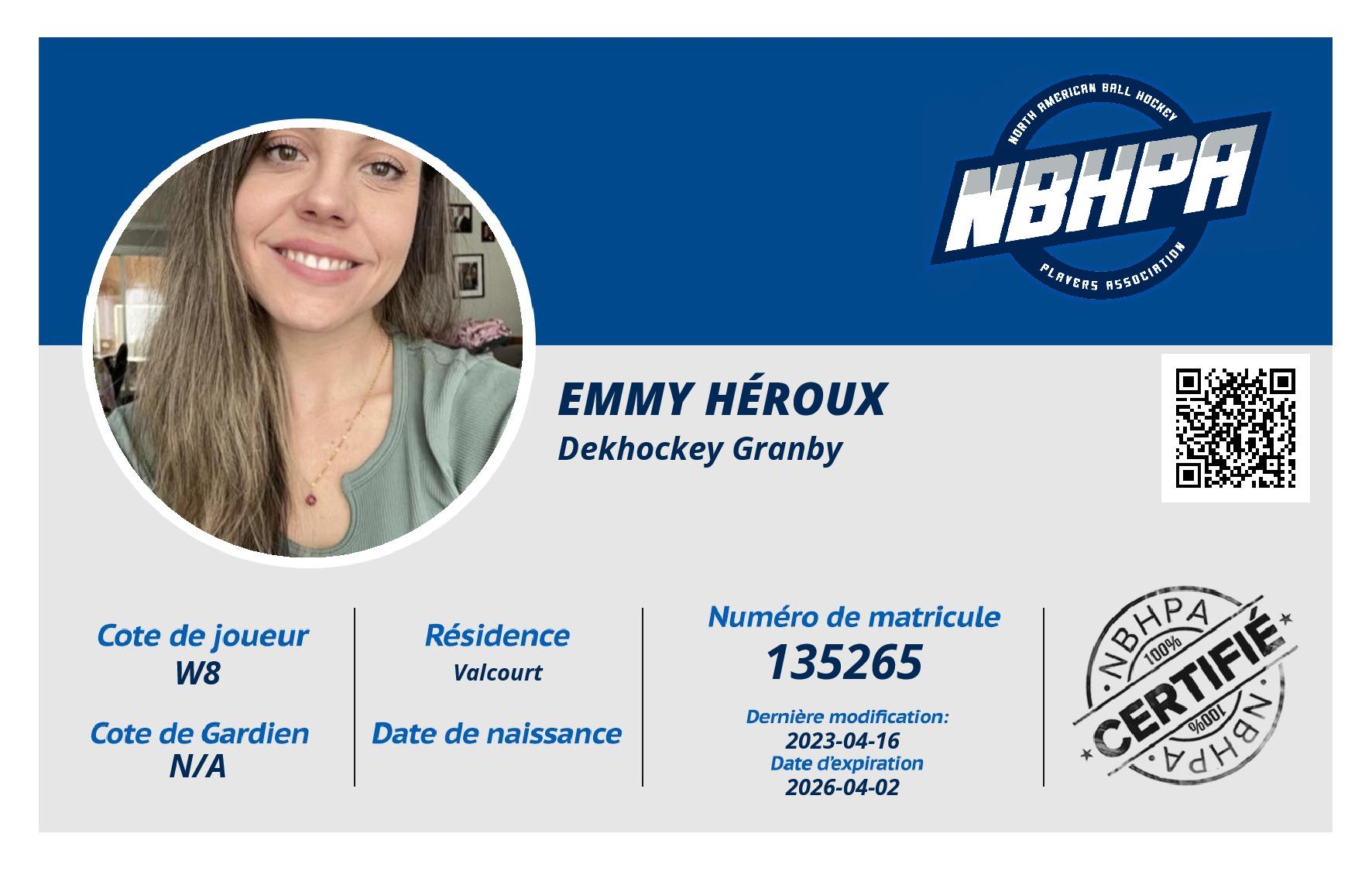 Emmy Héroux