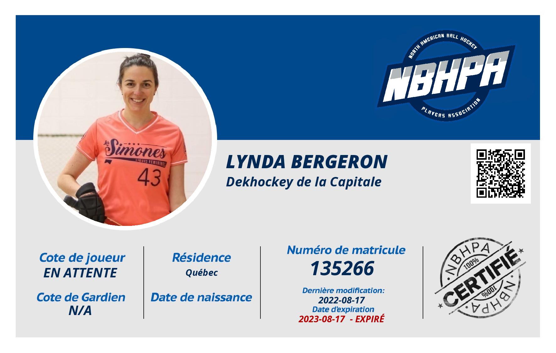 Lynda Bergeron