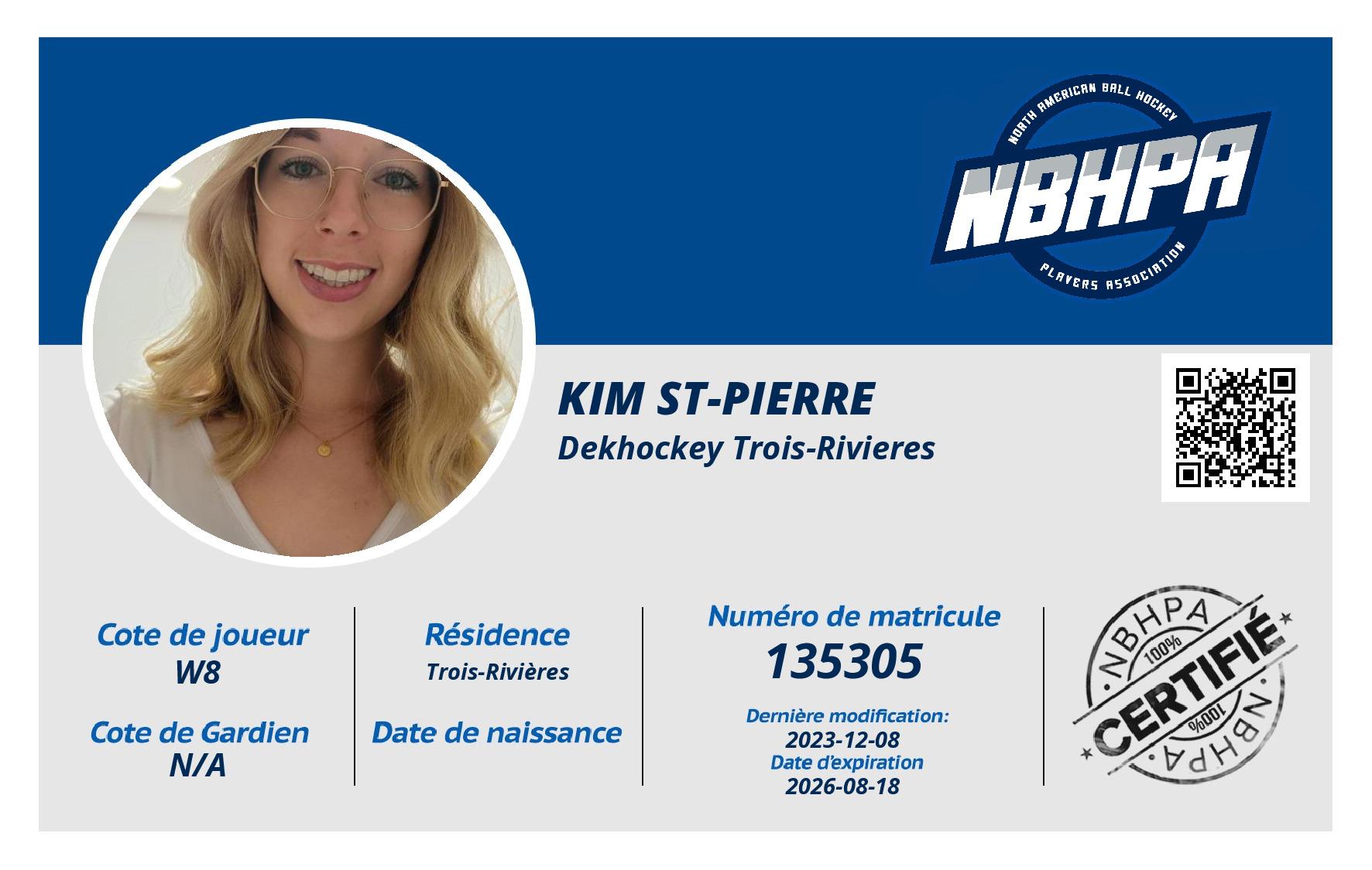 Kim St-Pierre