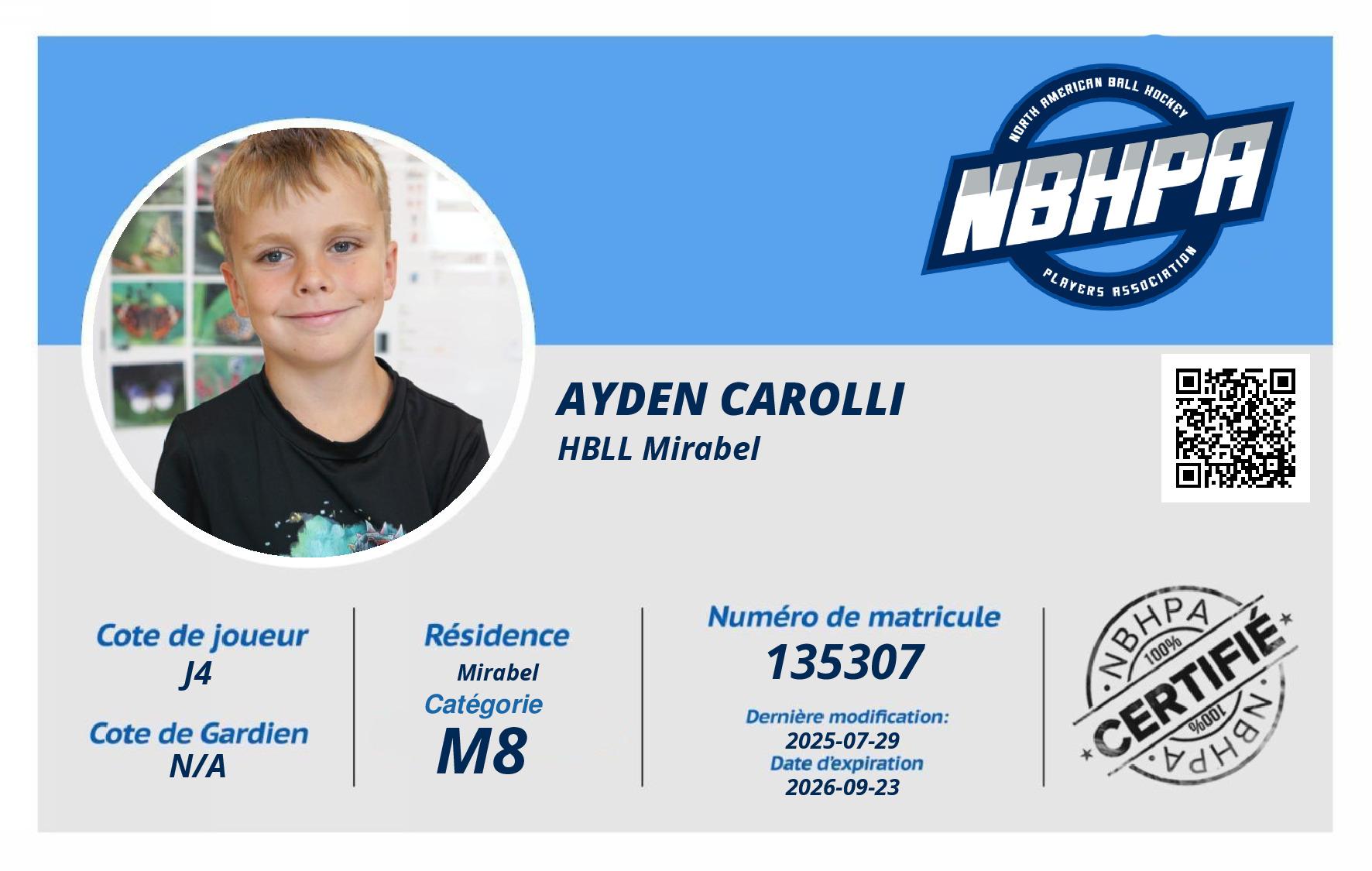 Ayden Carolli