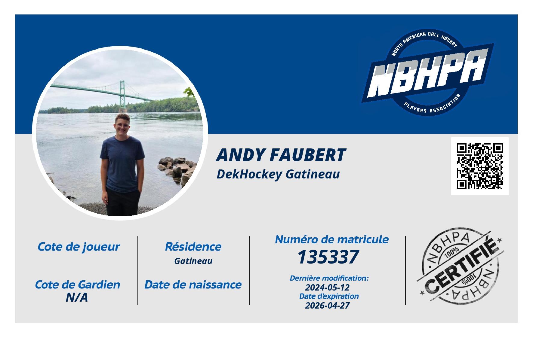 Andy Faubert