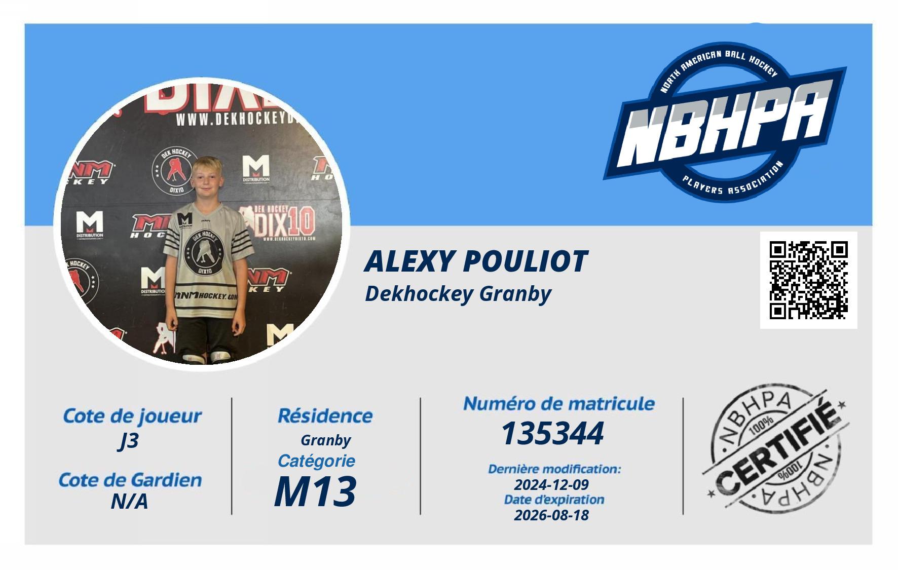 Alexy Pouliot