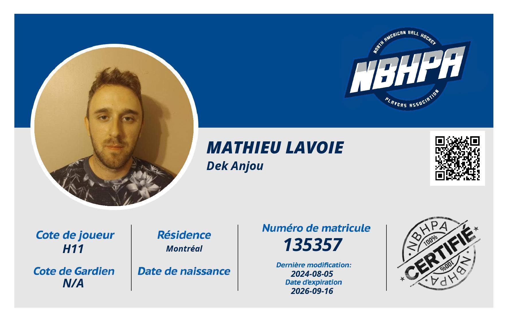 Mathieu Lavoie