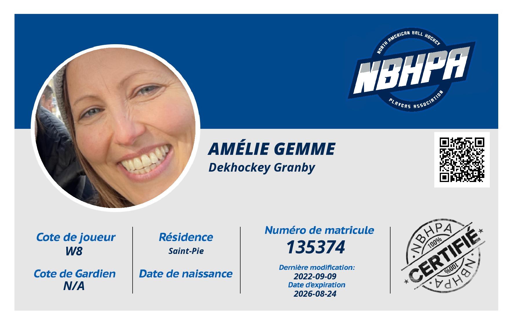 Amélie Gemme