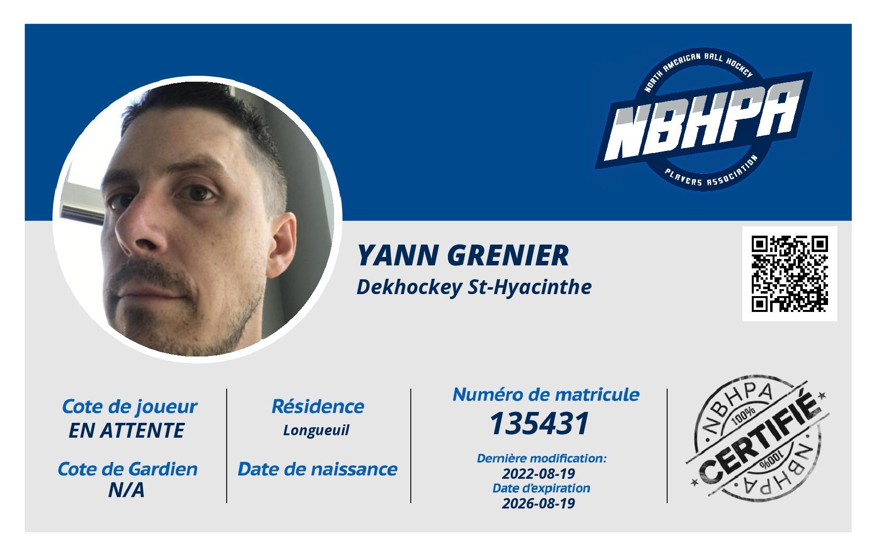 Yann Grenier