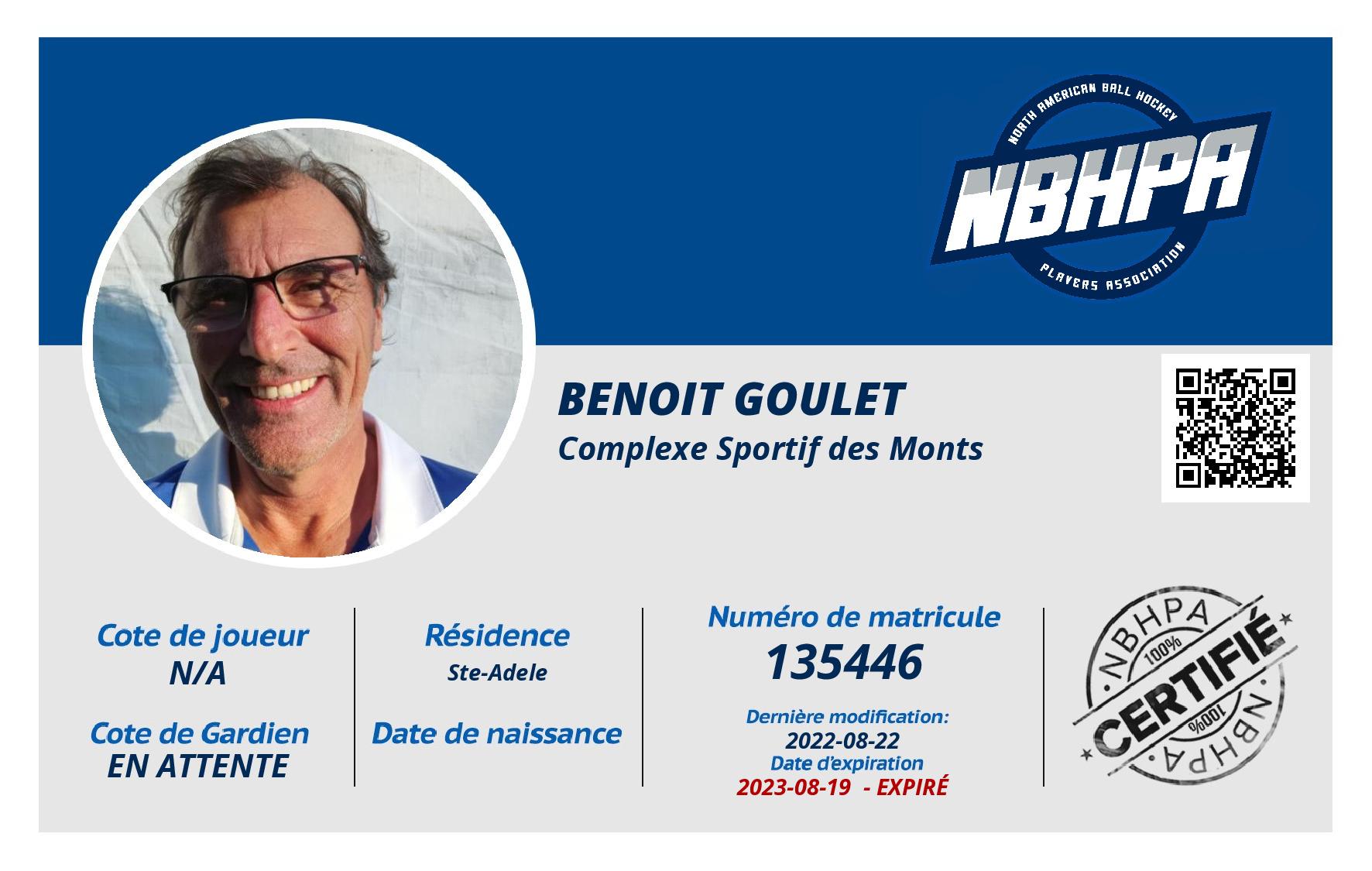 Benoit Goulet