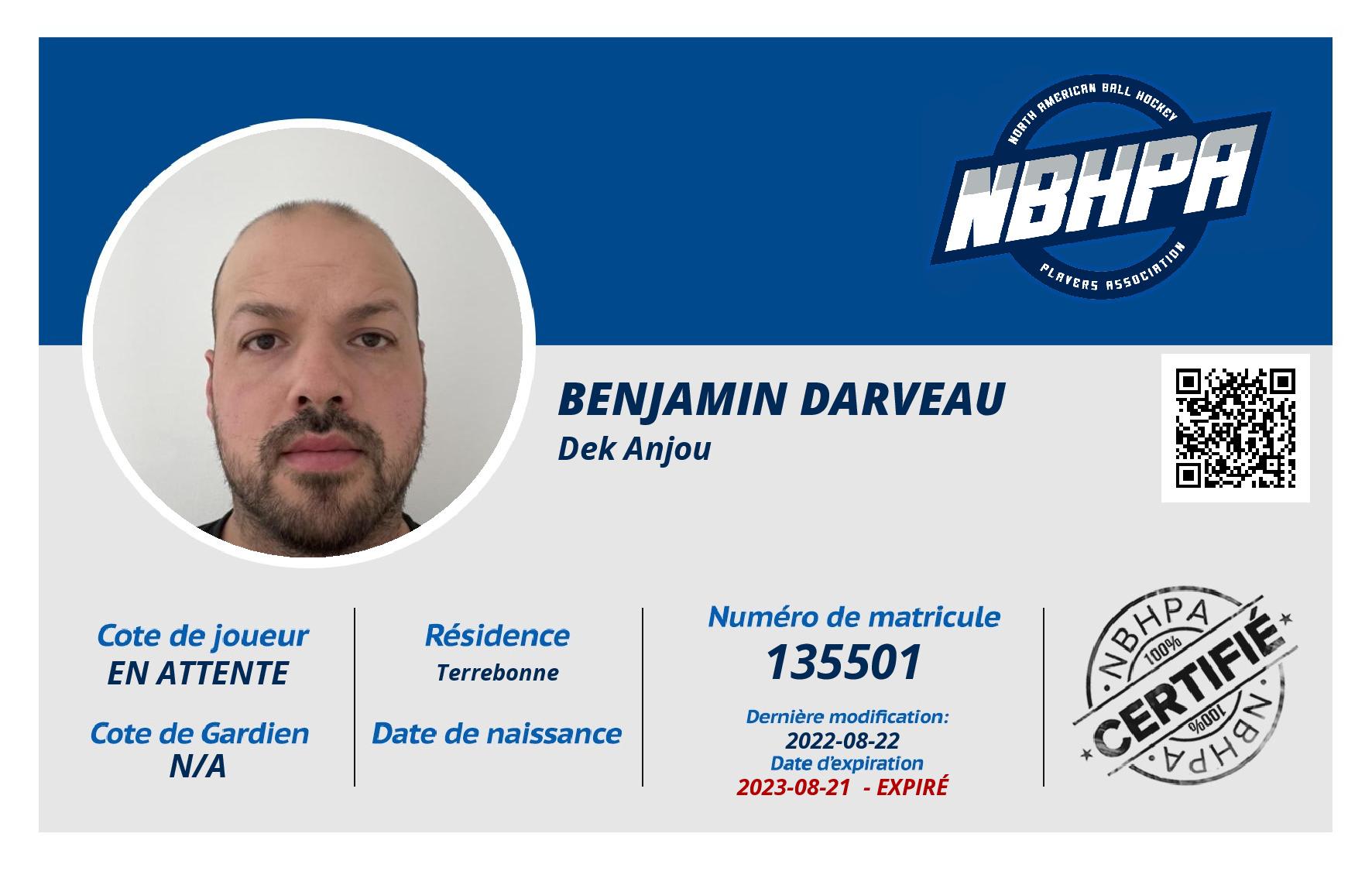 Benjamin Darveau