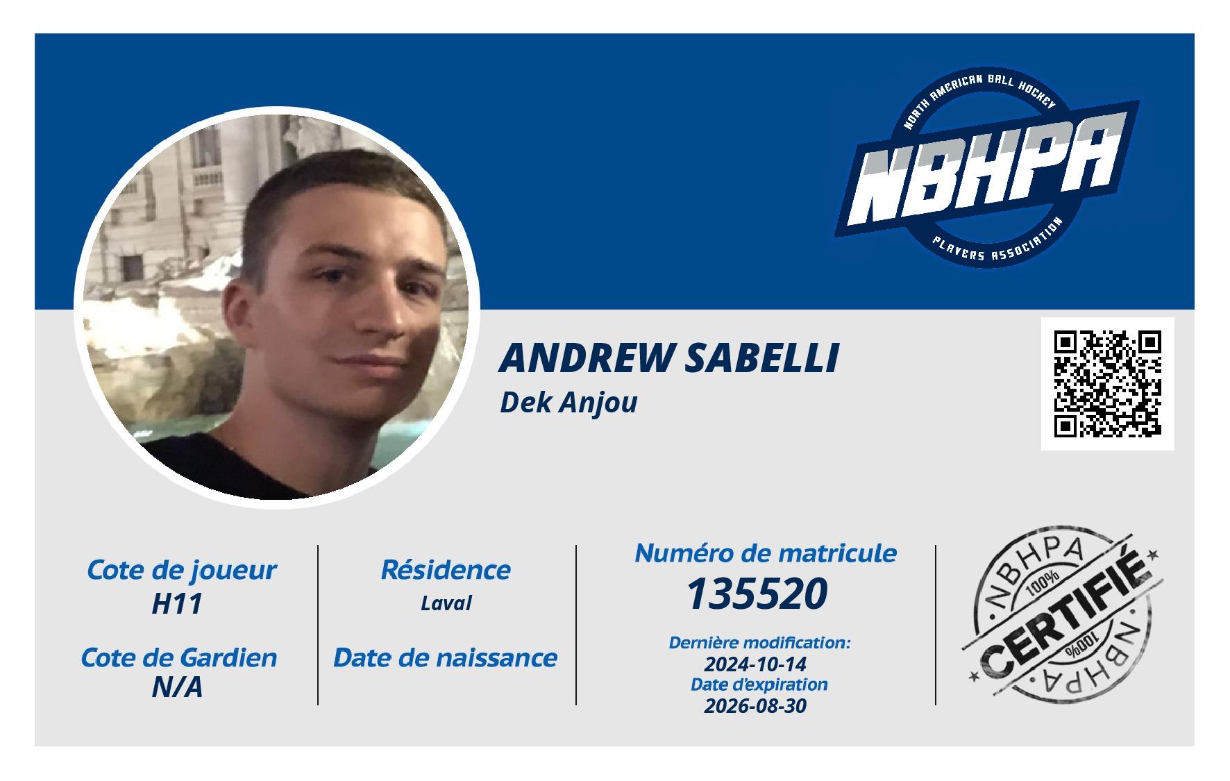 Andrew Sabelli