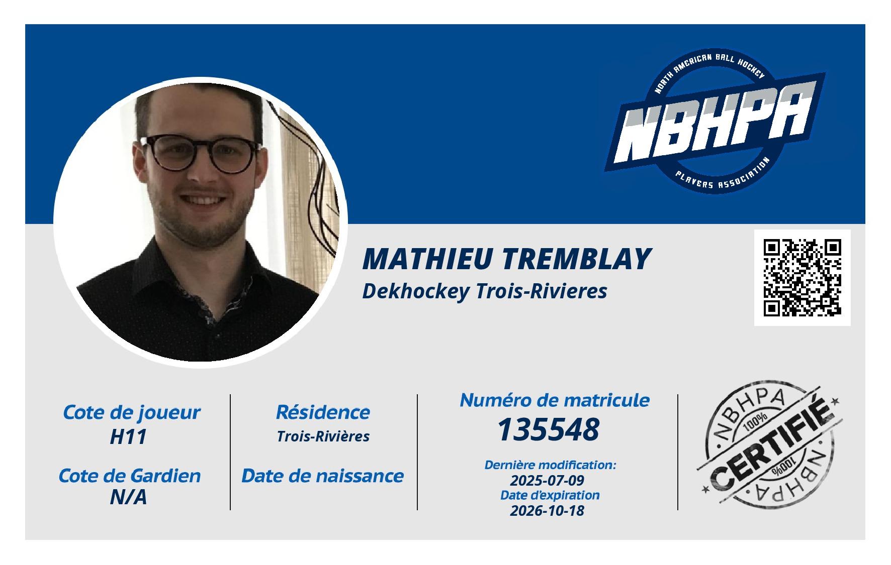Mathieu Tremblay