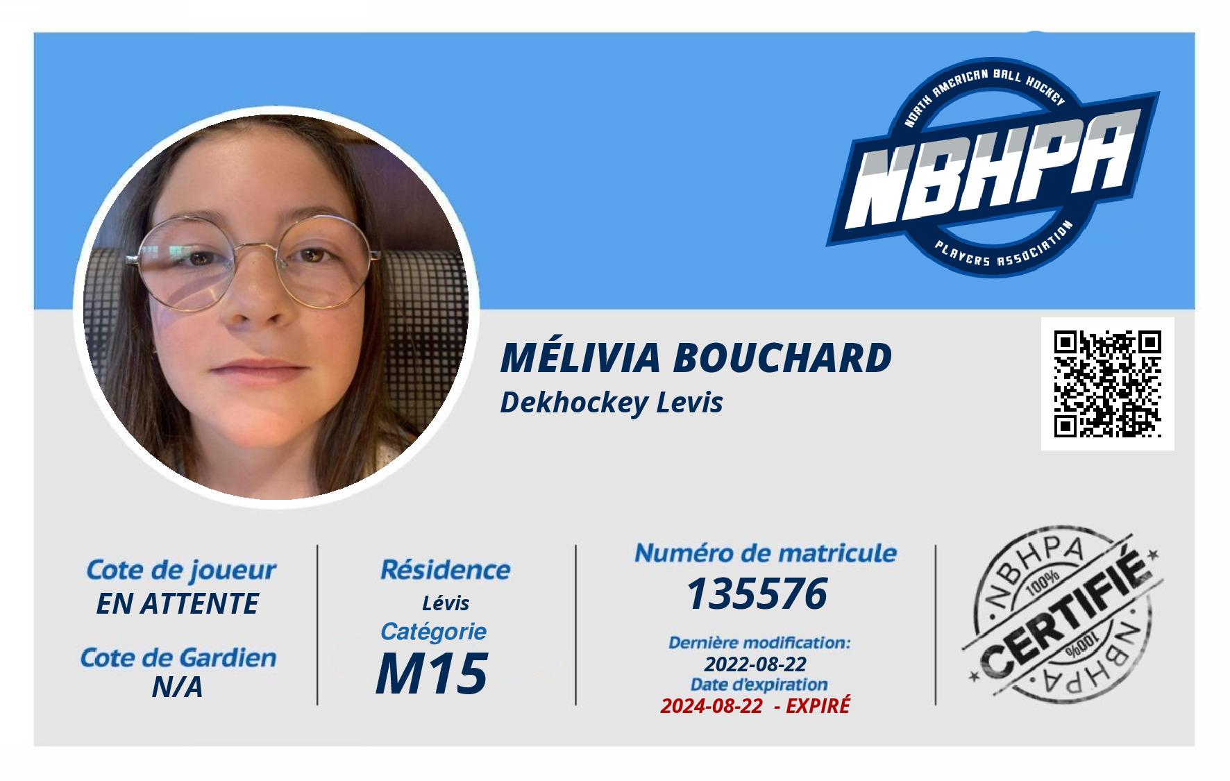 Mélivia Bouchard