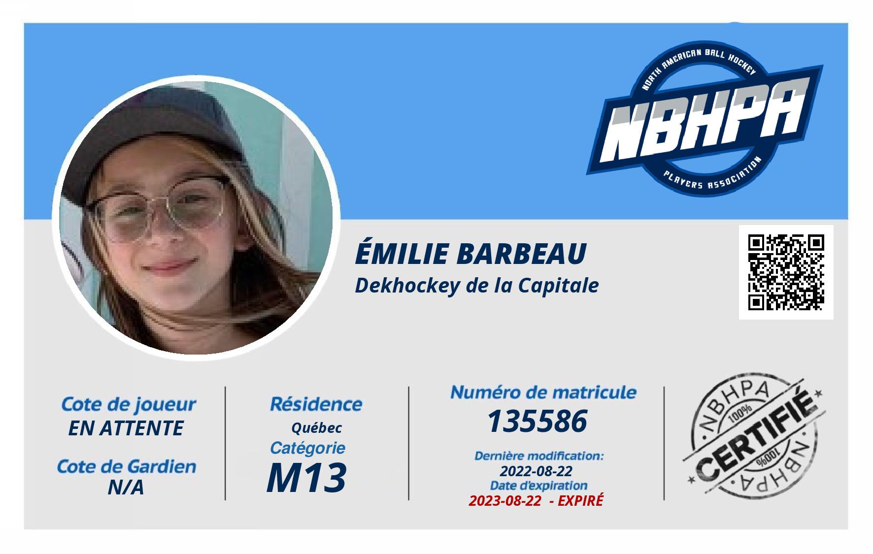 Émilie Barbeau