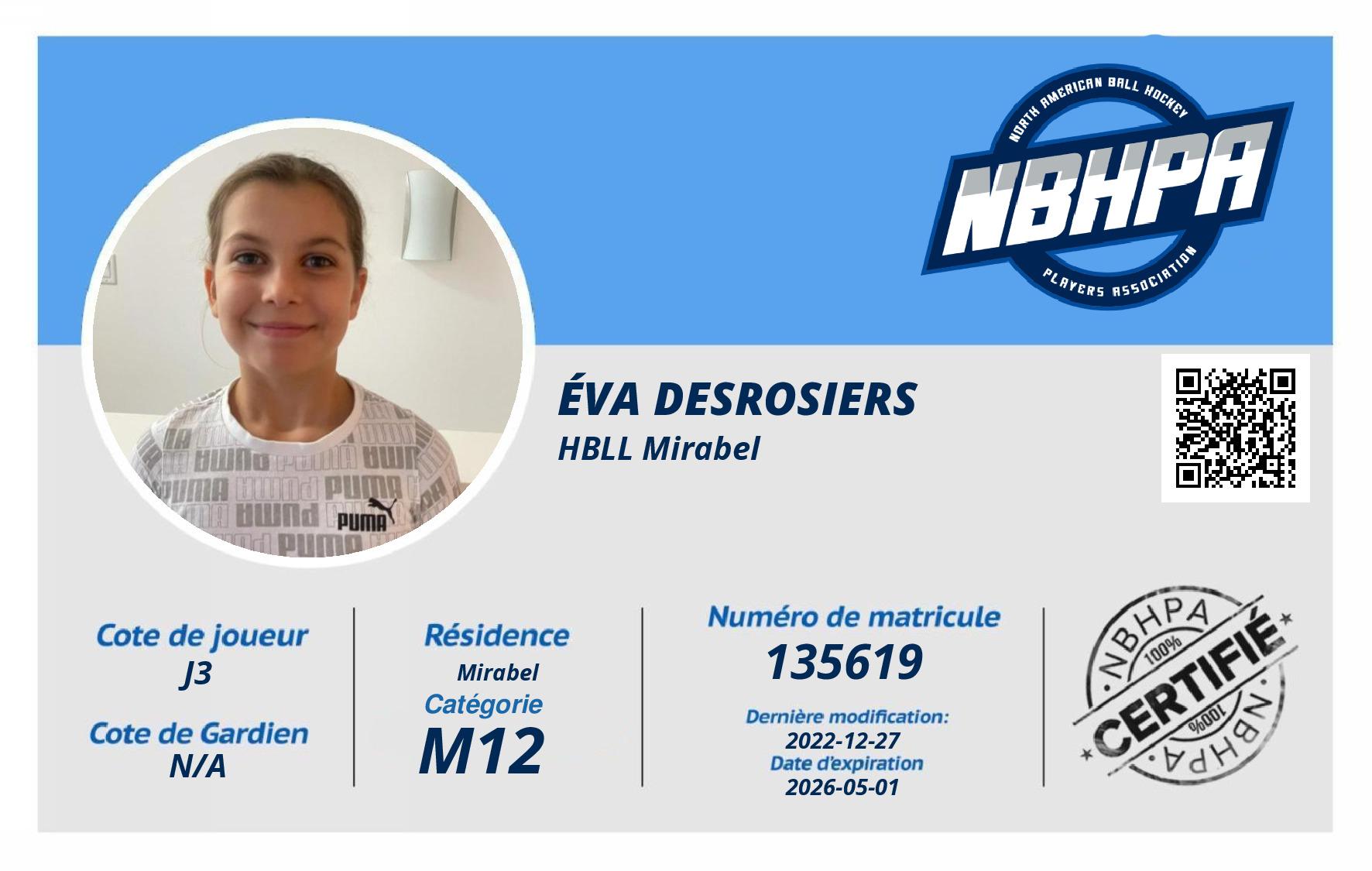 Éva Desrosiers 