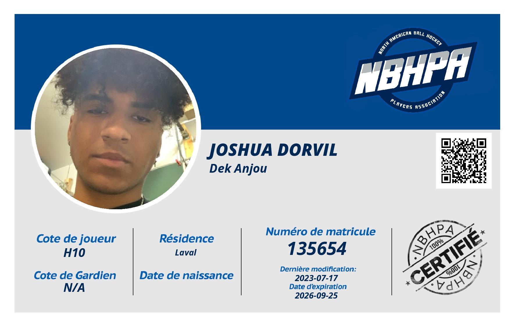 Joshua Dorvil 