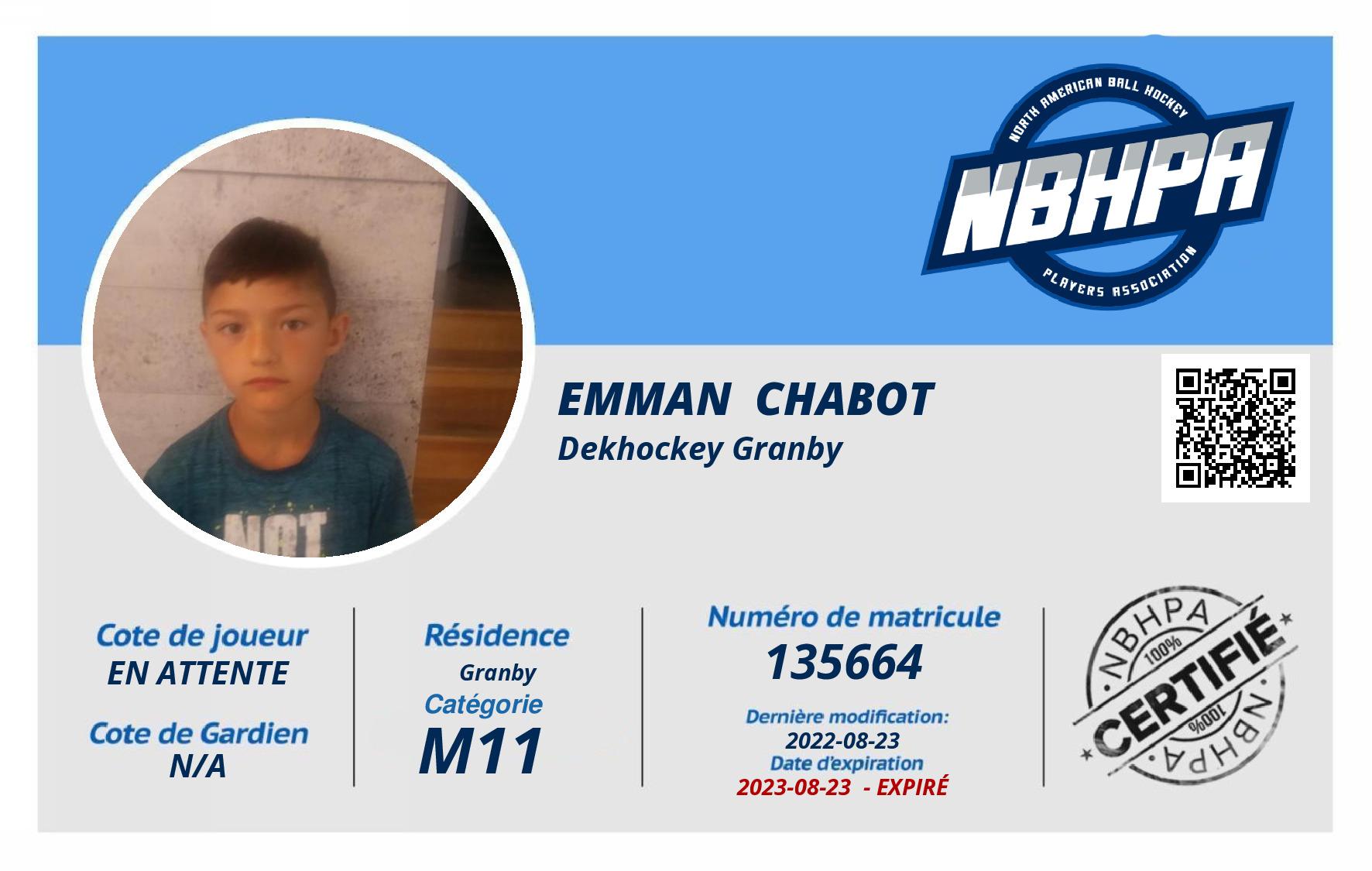 Emman  Chabot
