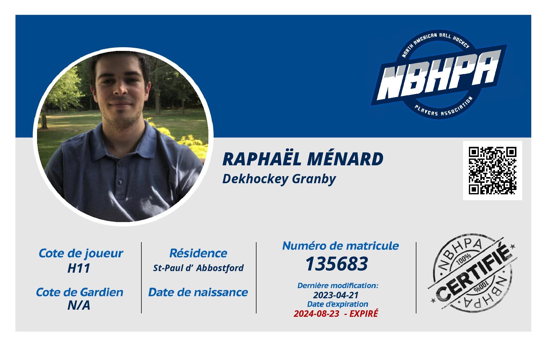 Raphaël Ménard