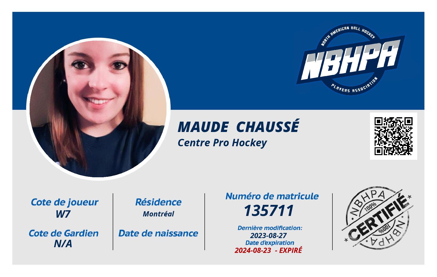Maude  Chaussé