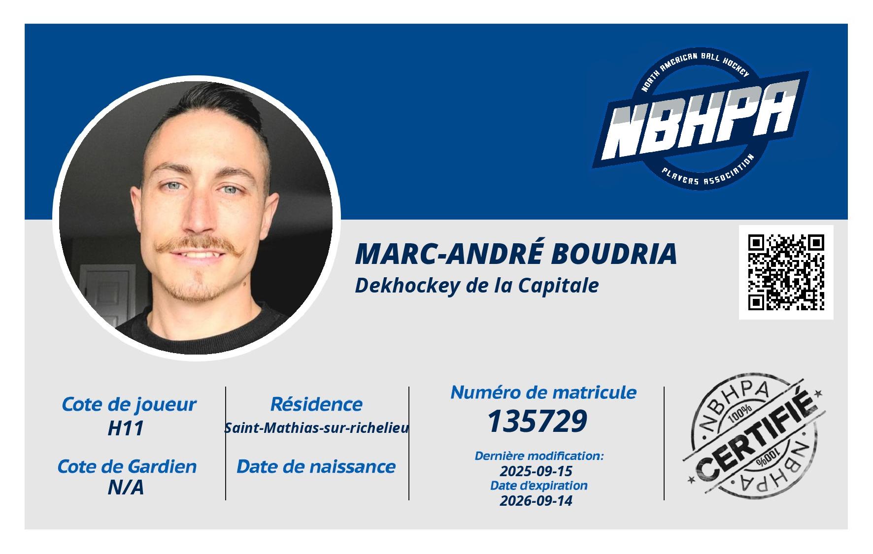 Marc-andré Boudria