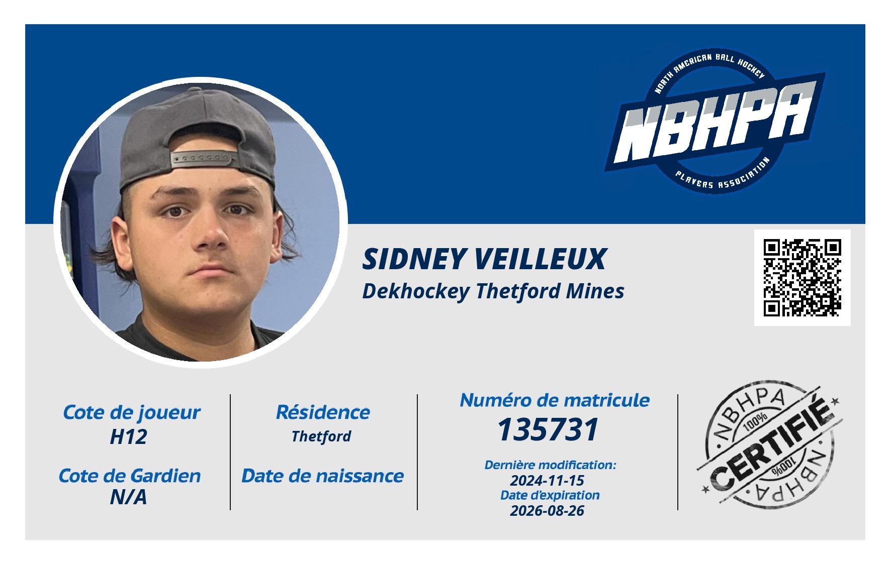 Sidney Veilleux