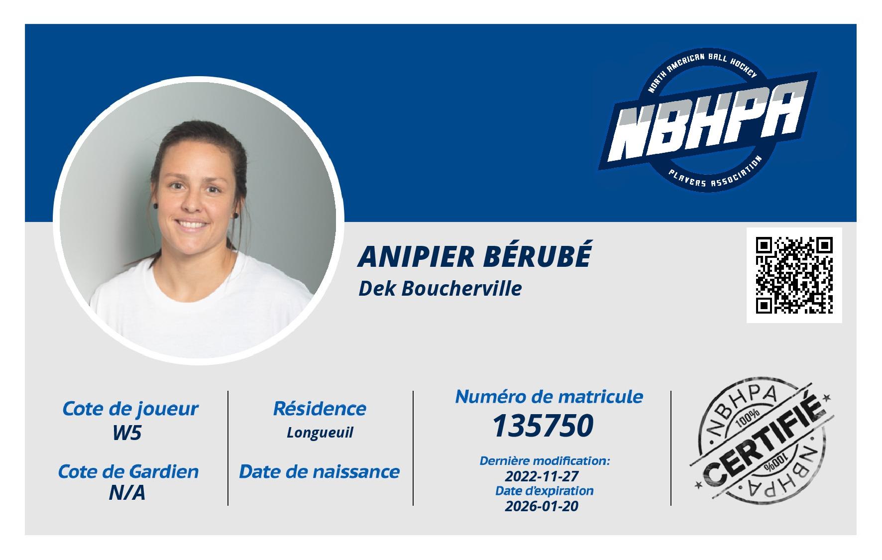 Anipier Bérubé