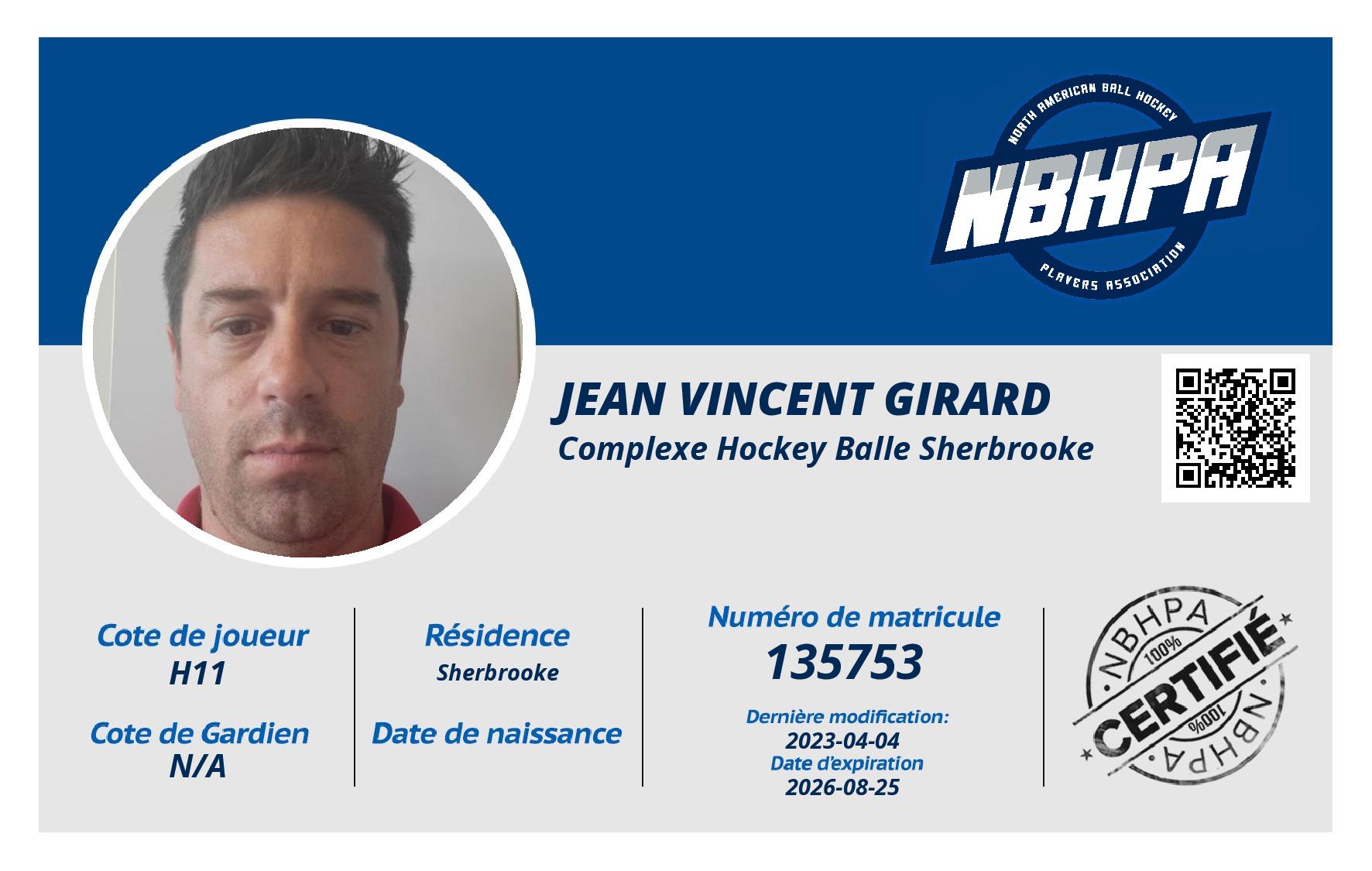 Jean Vincent Girard