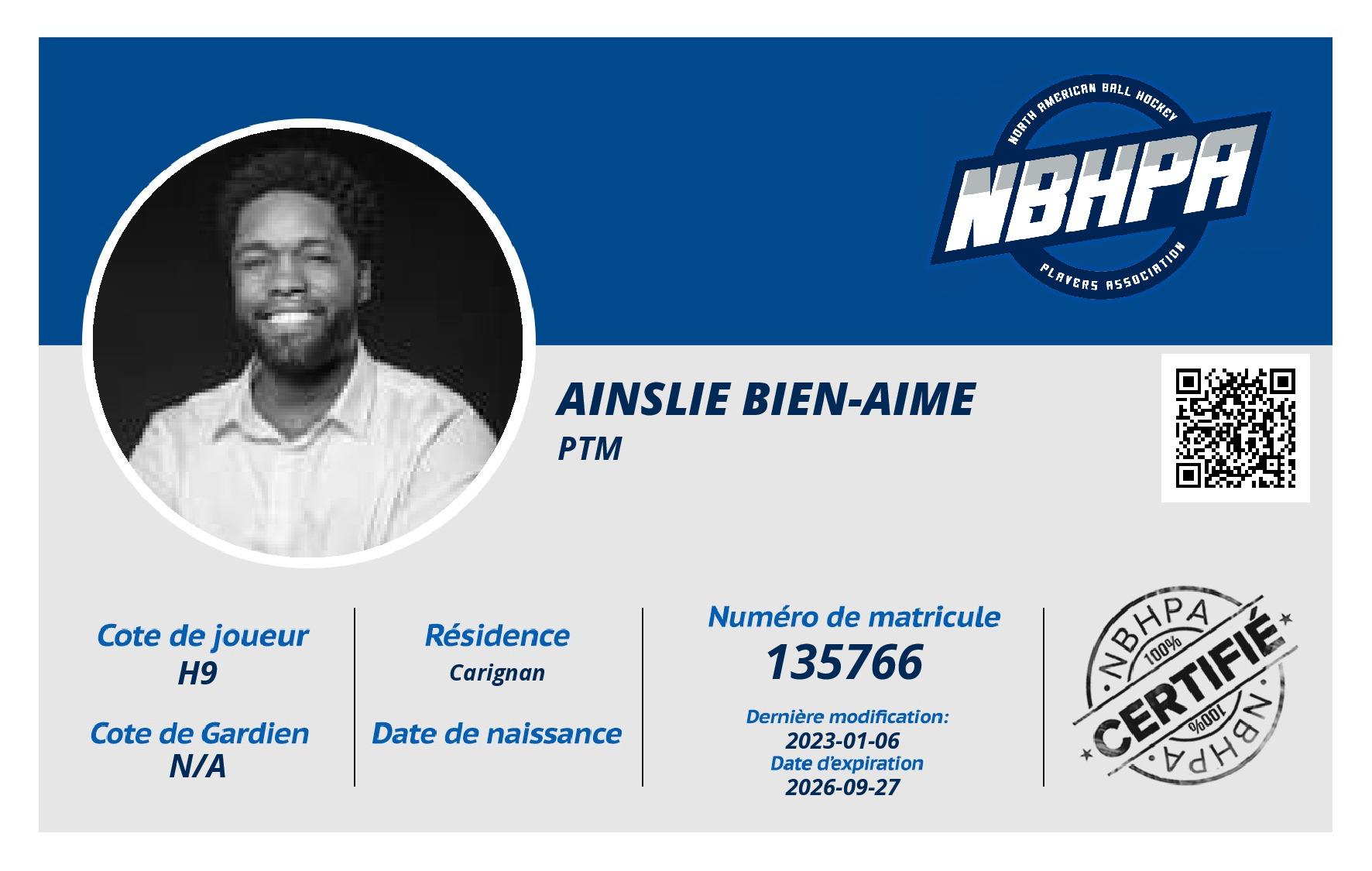 Ainslie Bien-aime