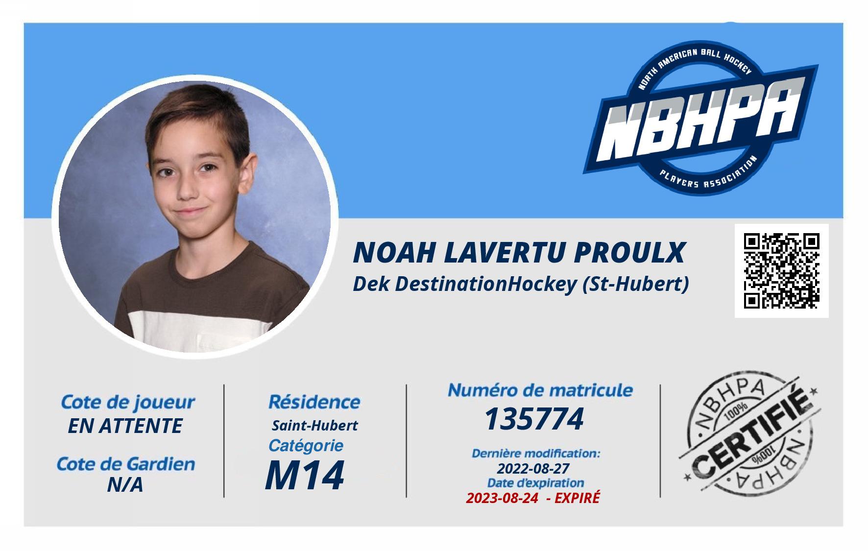 Noah Lavertu Proulx