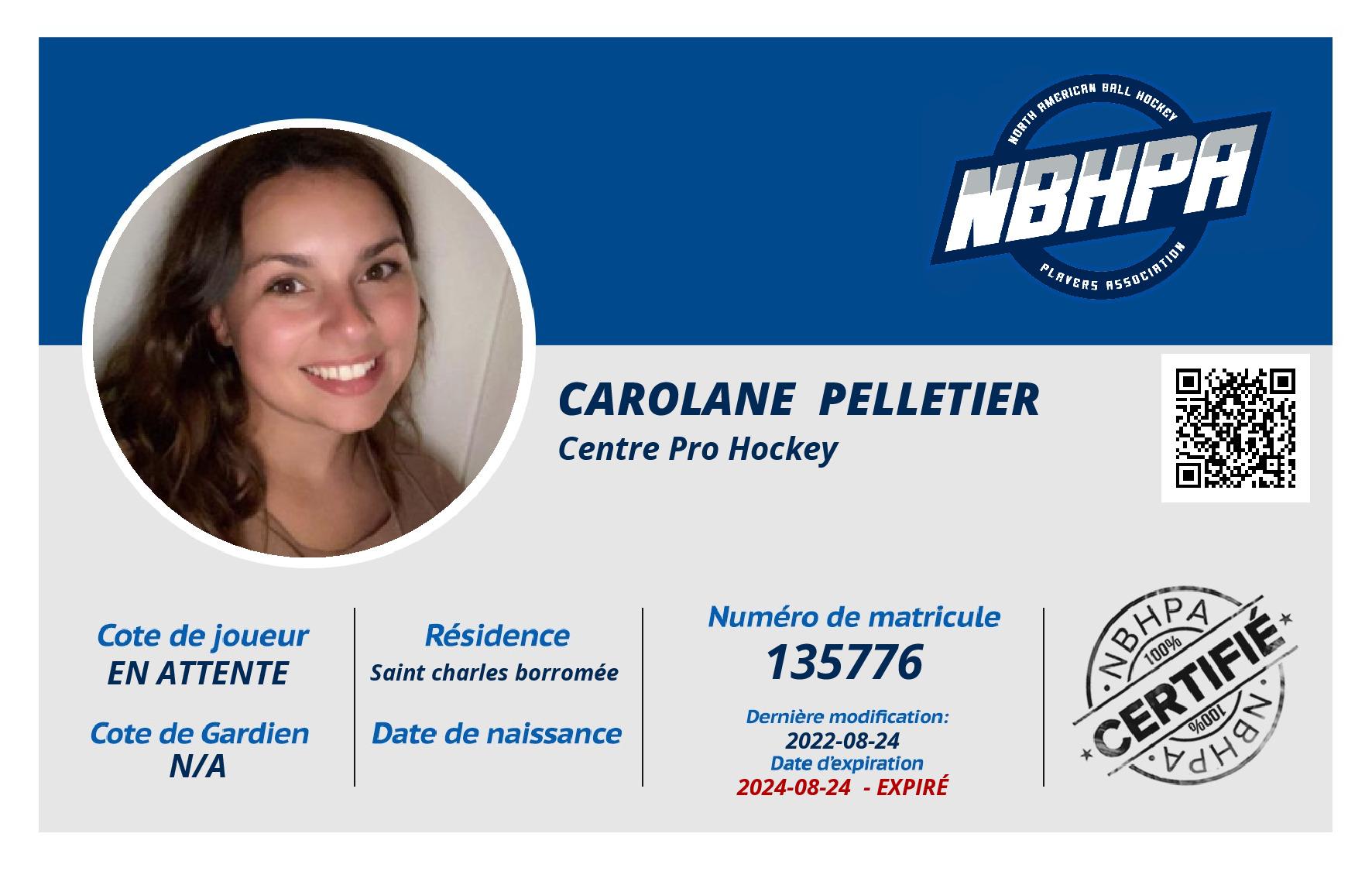 Carolane  Pelletier 