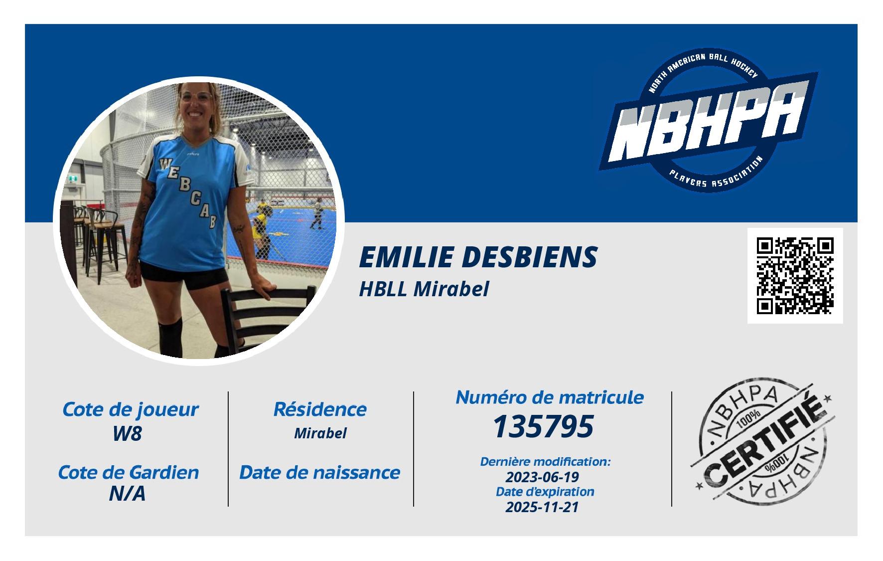 Emilie Desbiens 