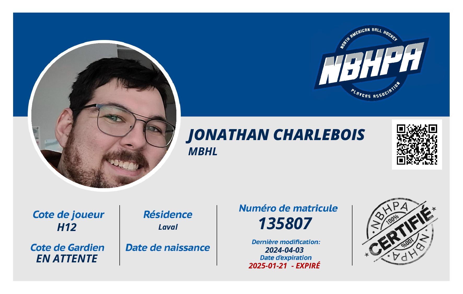 Jonathan Charlebois