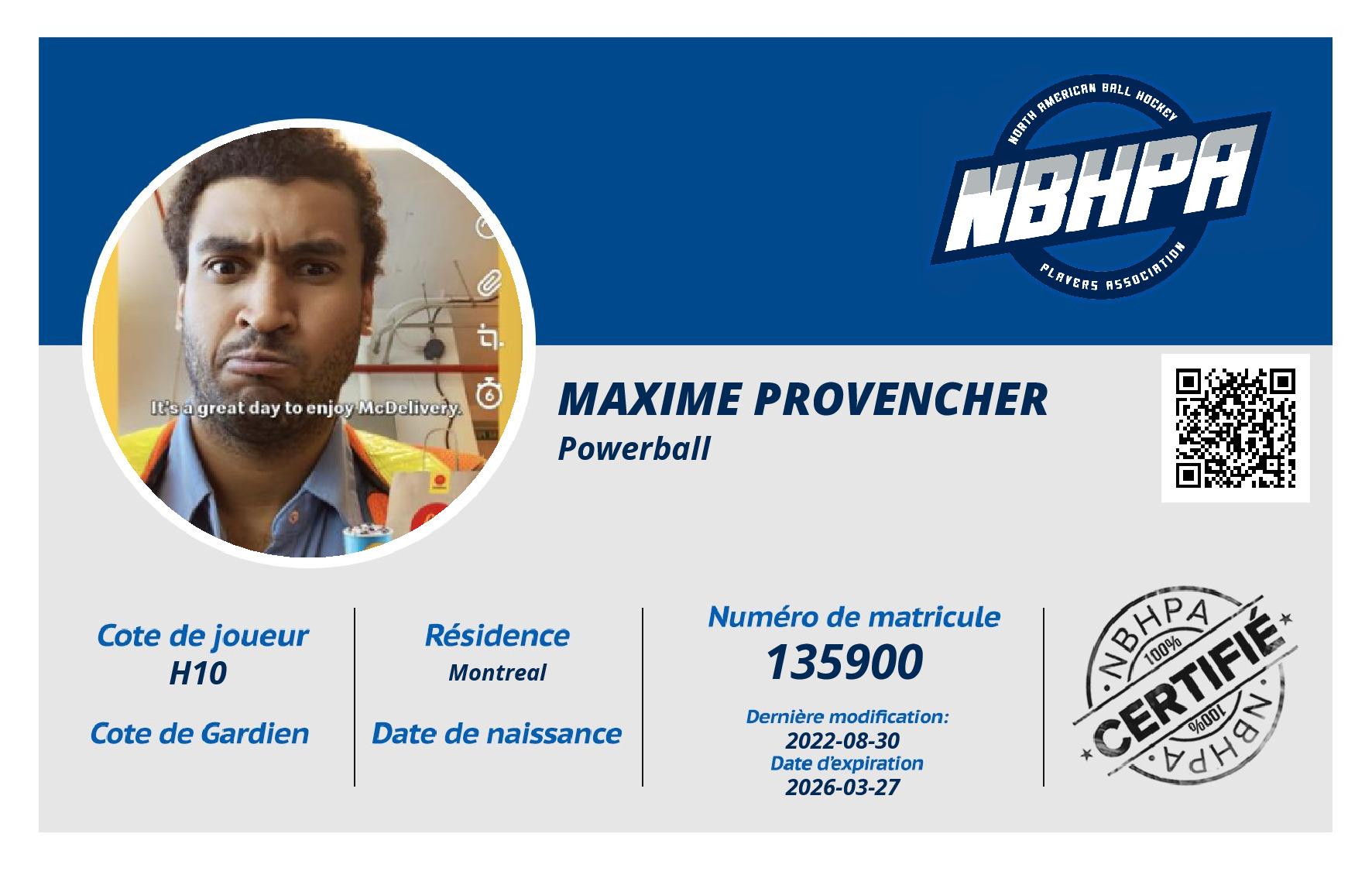 Maxime Provencher