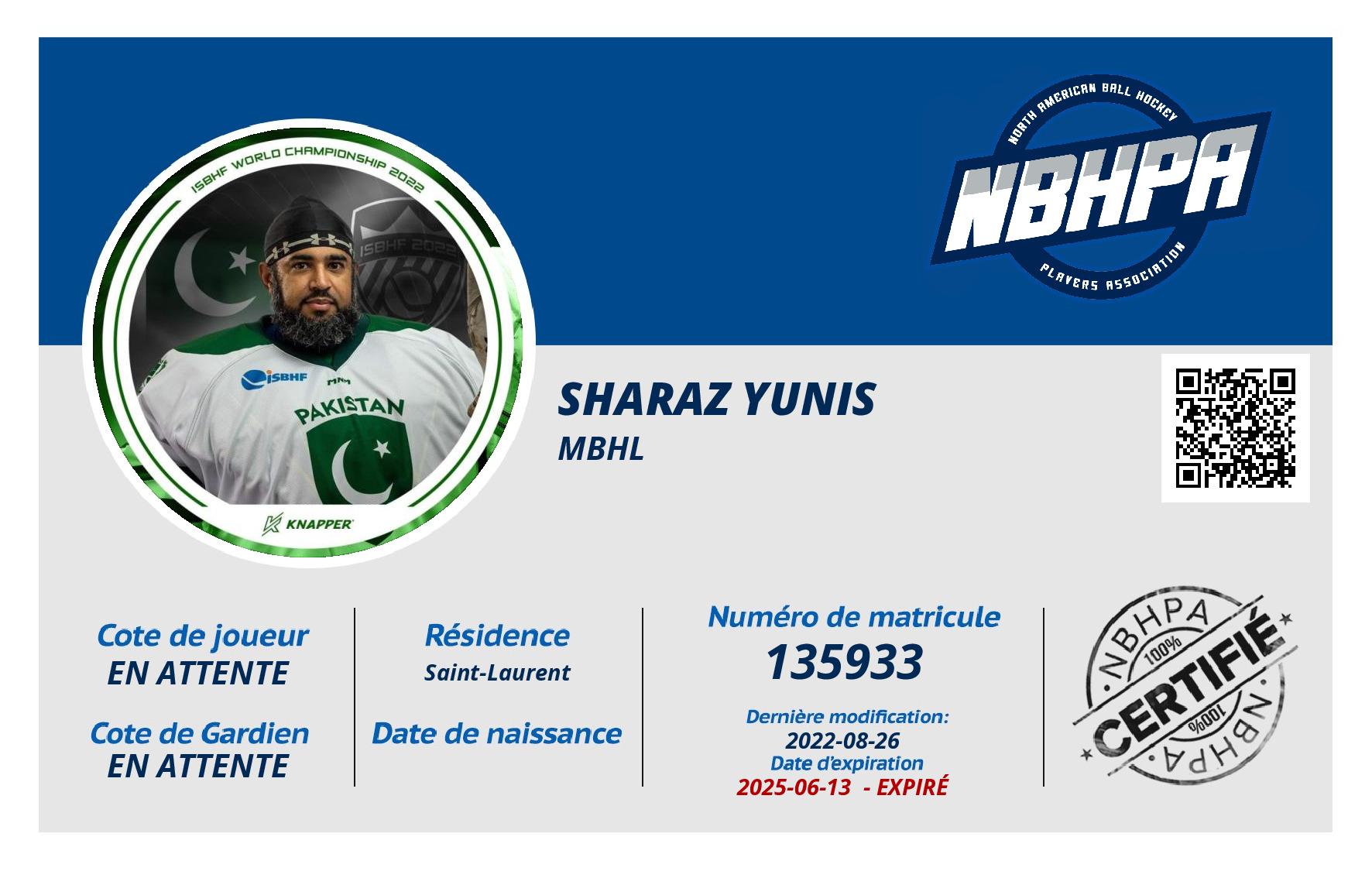Sharaz Yunis