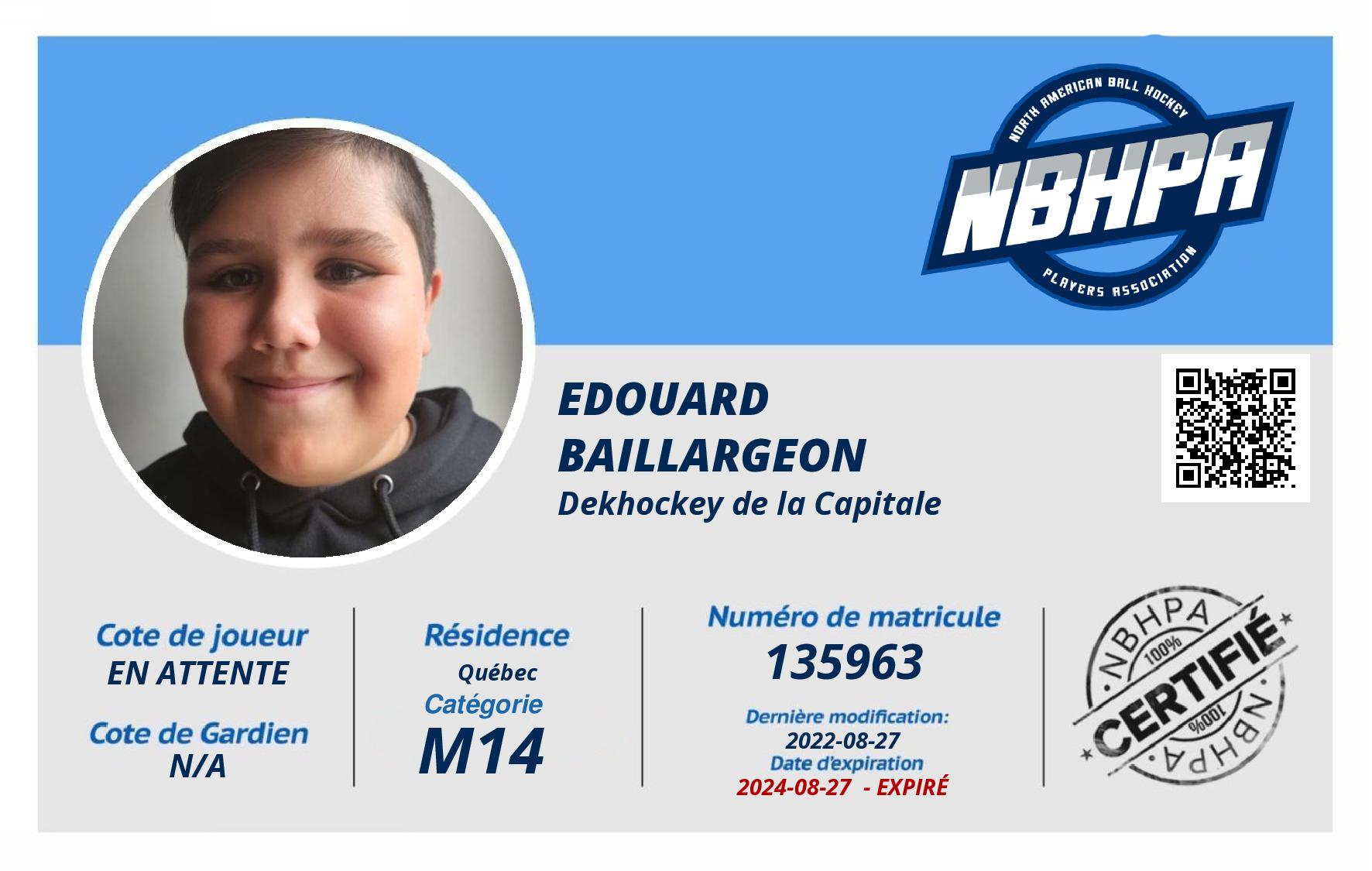 Edouard Baillargeon