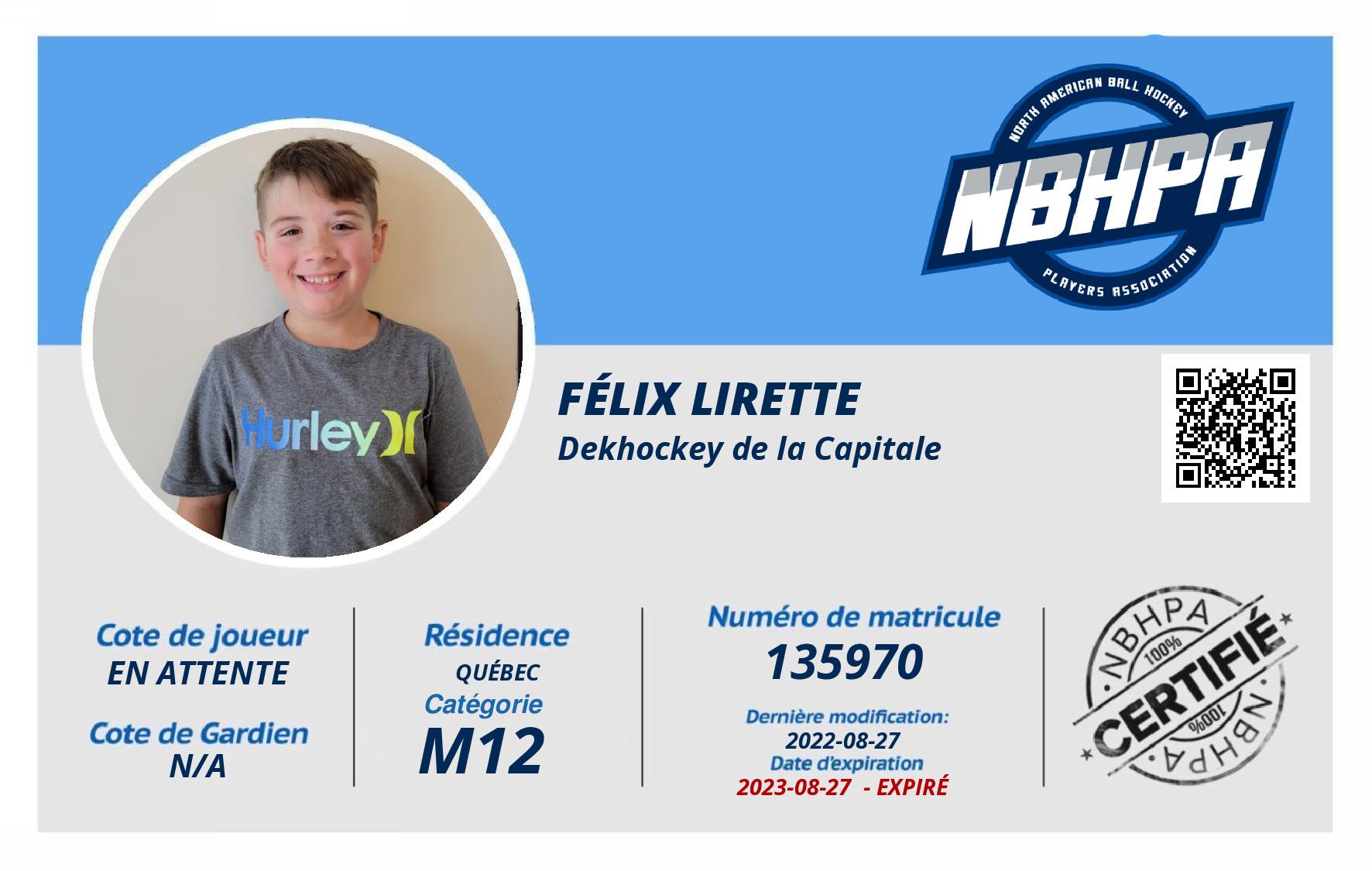 Félix Lirette
