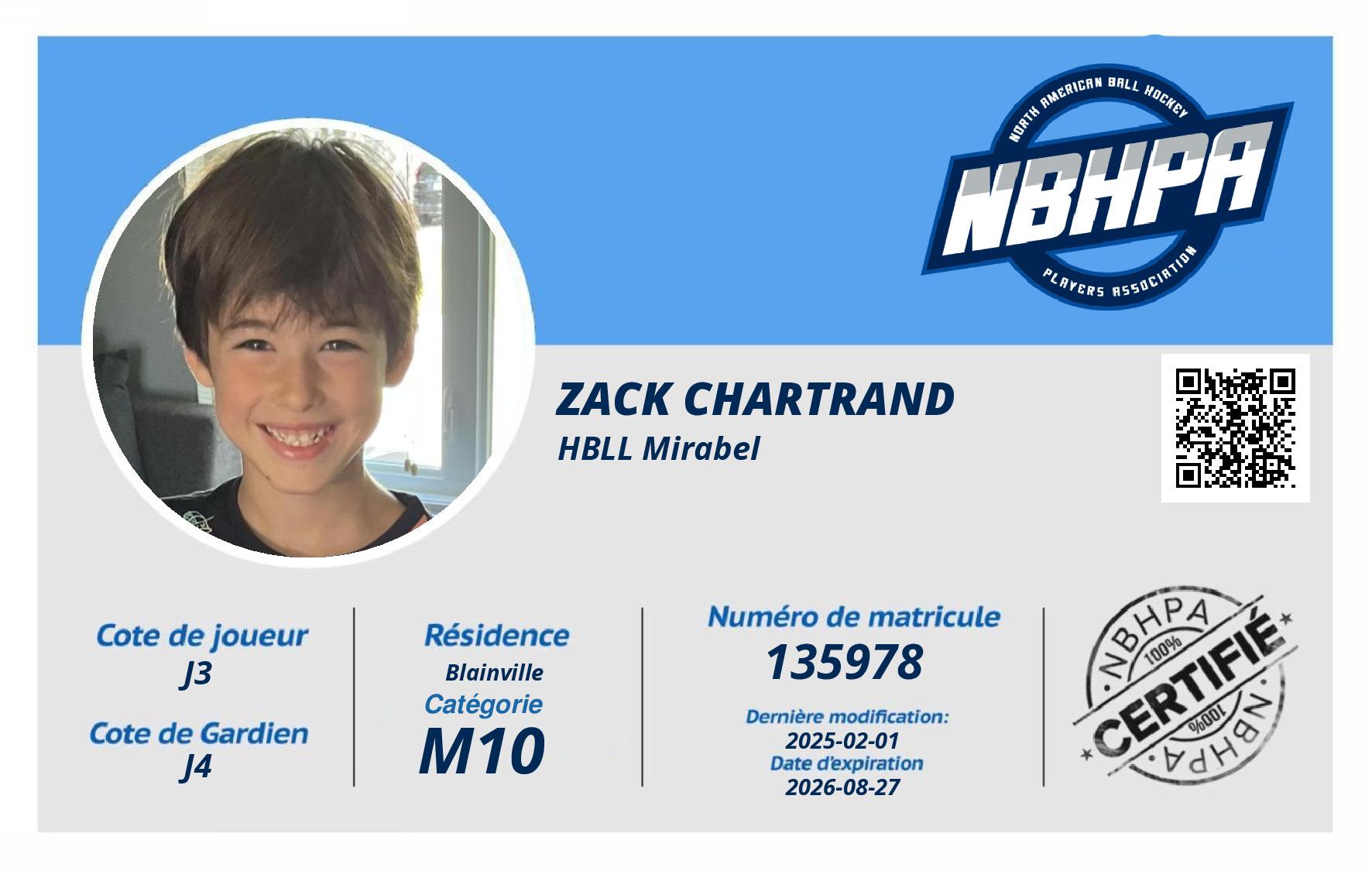 Zack Chartrand