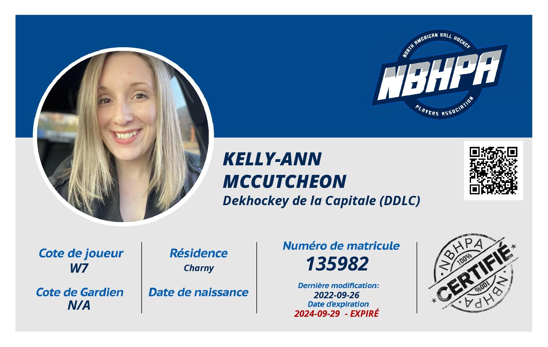 Kelly-Ann McCutcheon