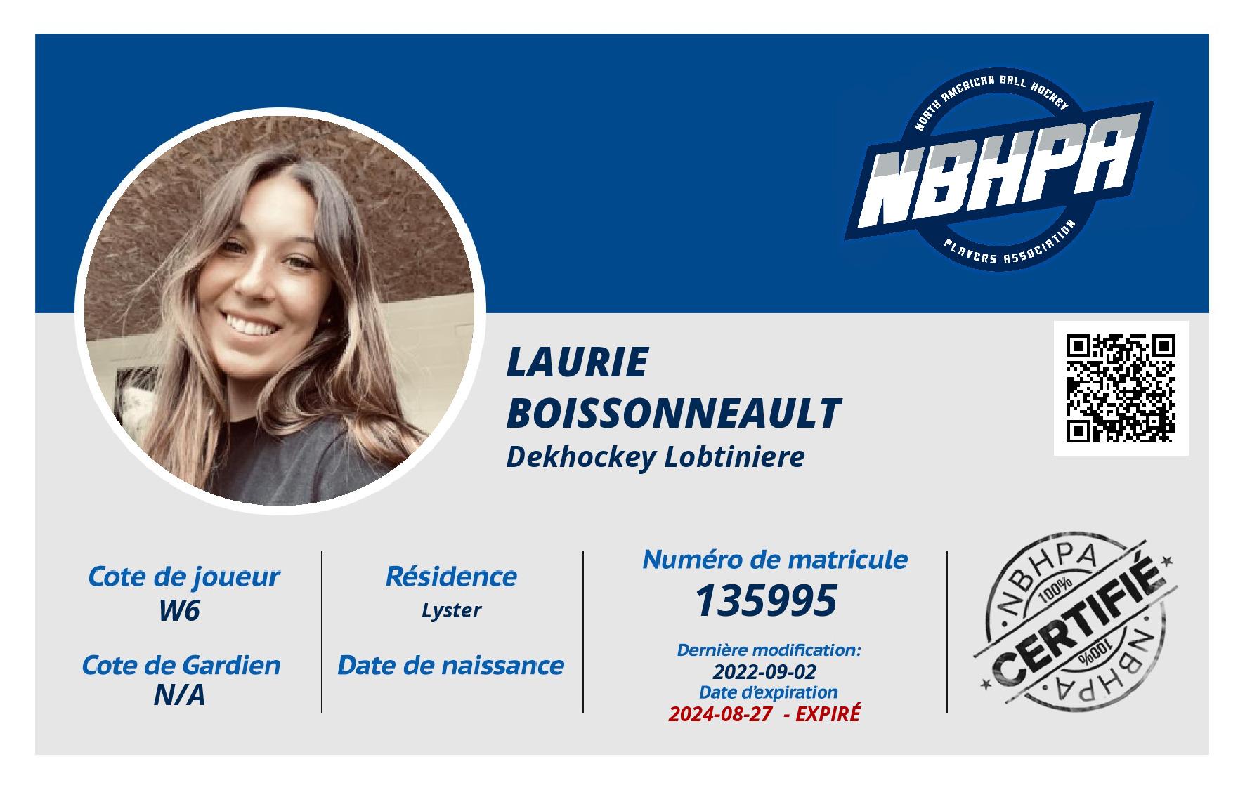 Laurie Boissonneault
