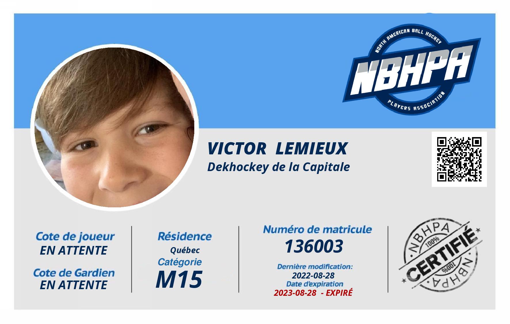 Victor  Lemieux