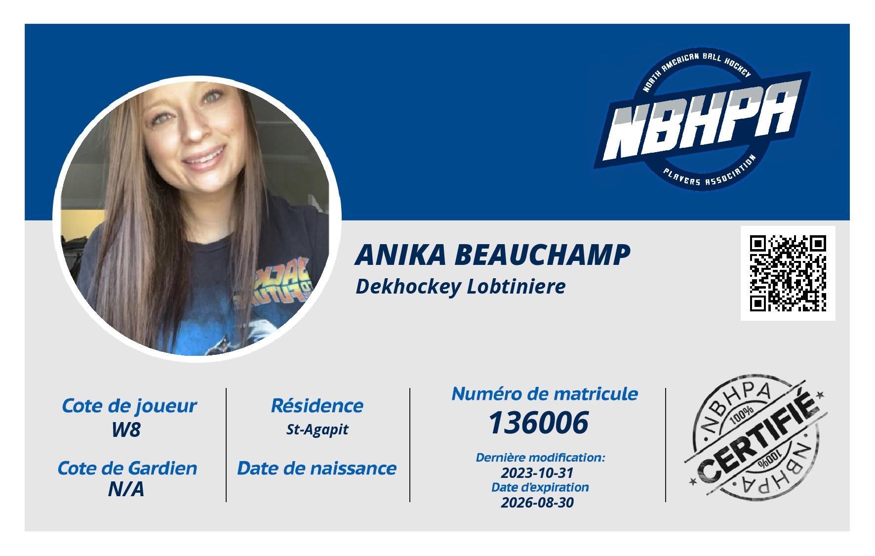 Anika Beauchamp
