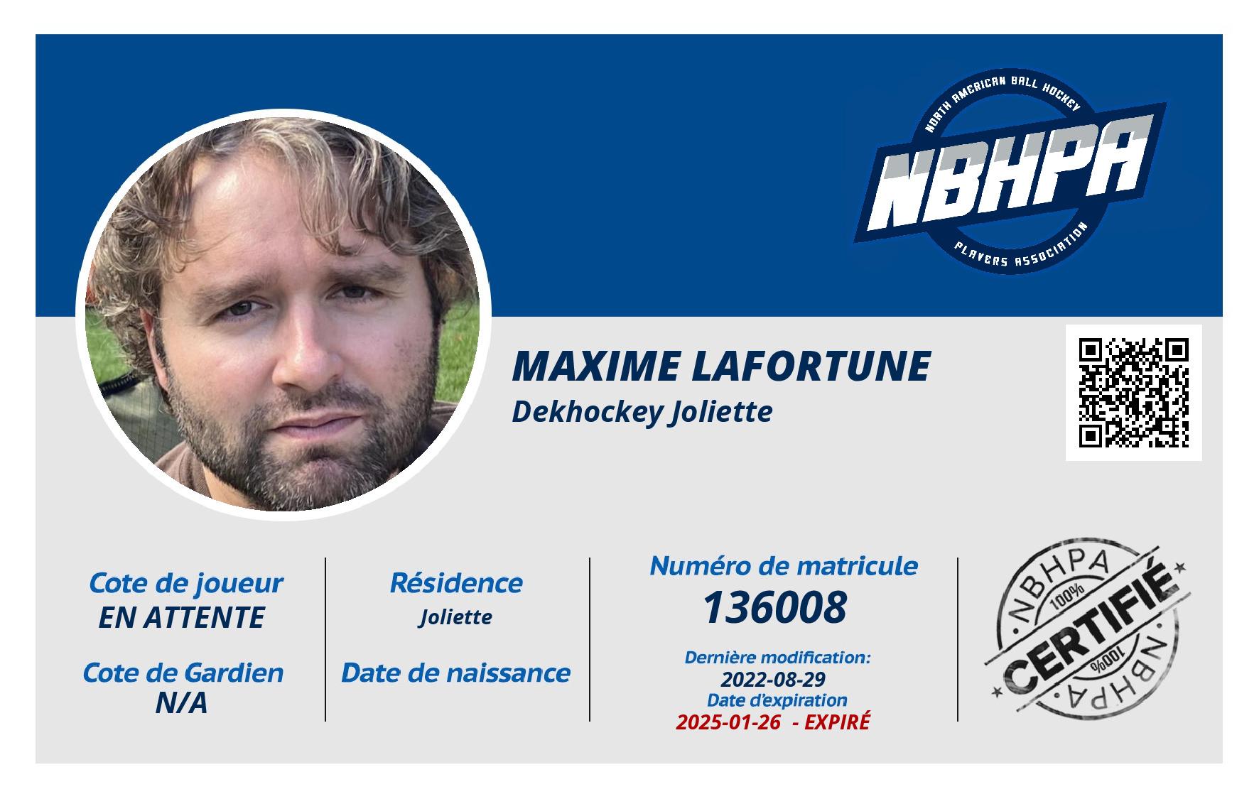 Maxime Lafortune
