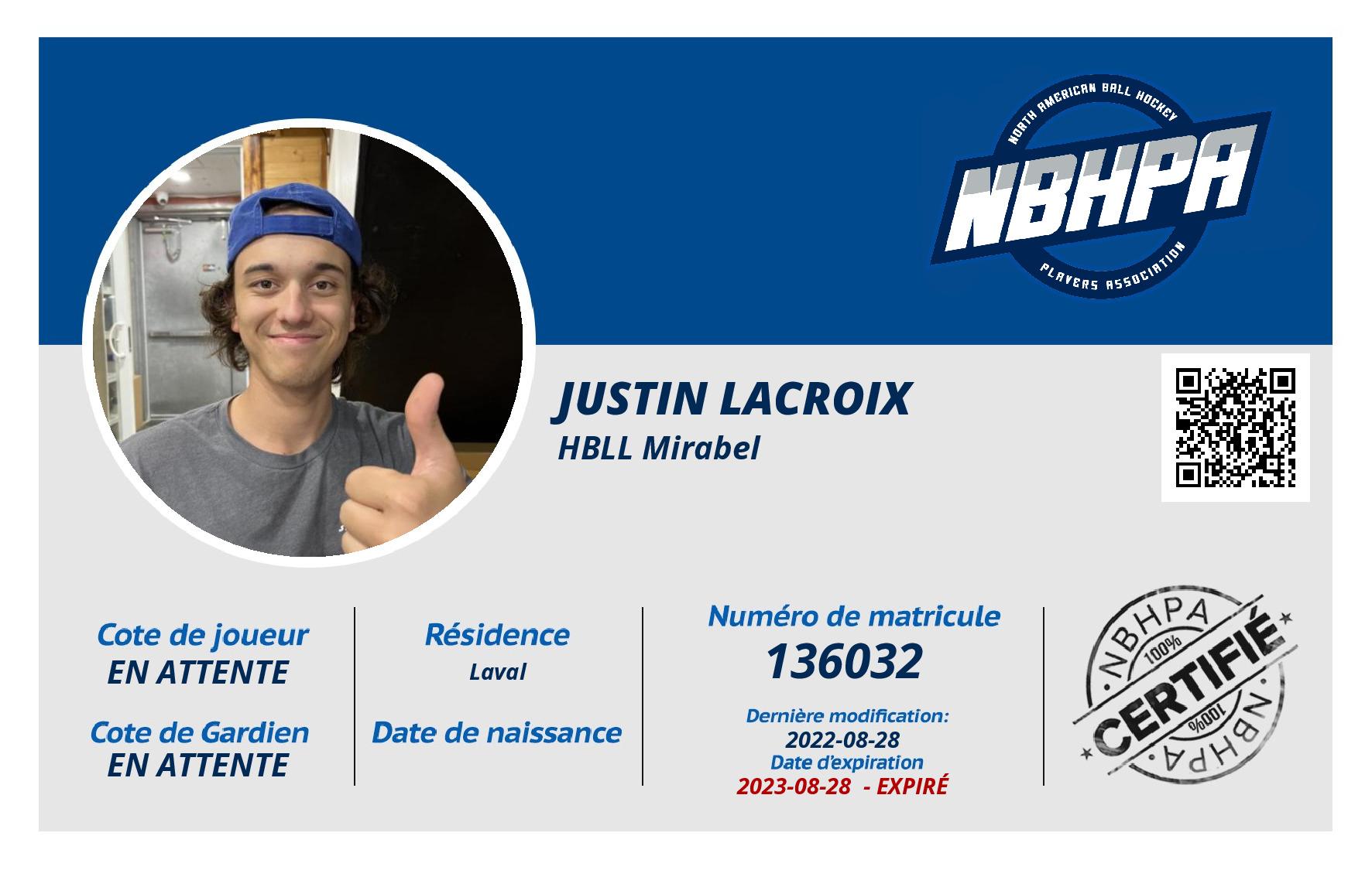 Justin Lacroix