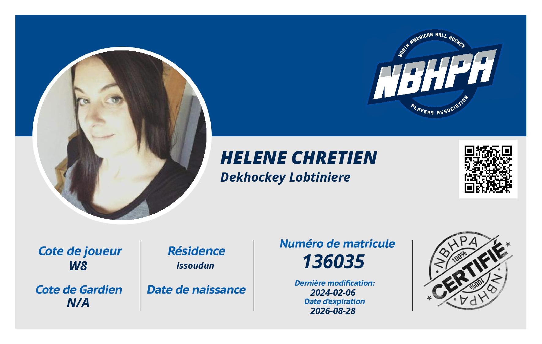 Helene Chretien 