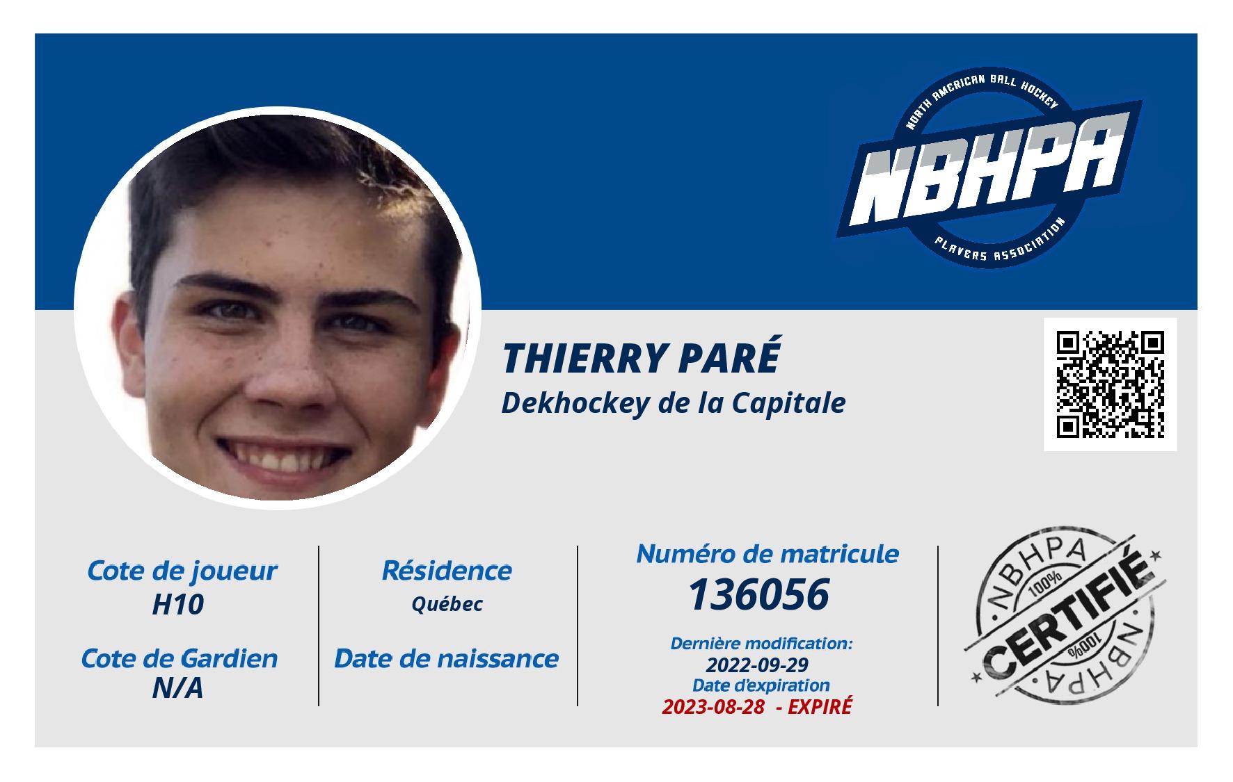Thierry Paré