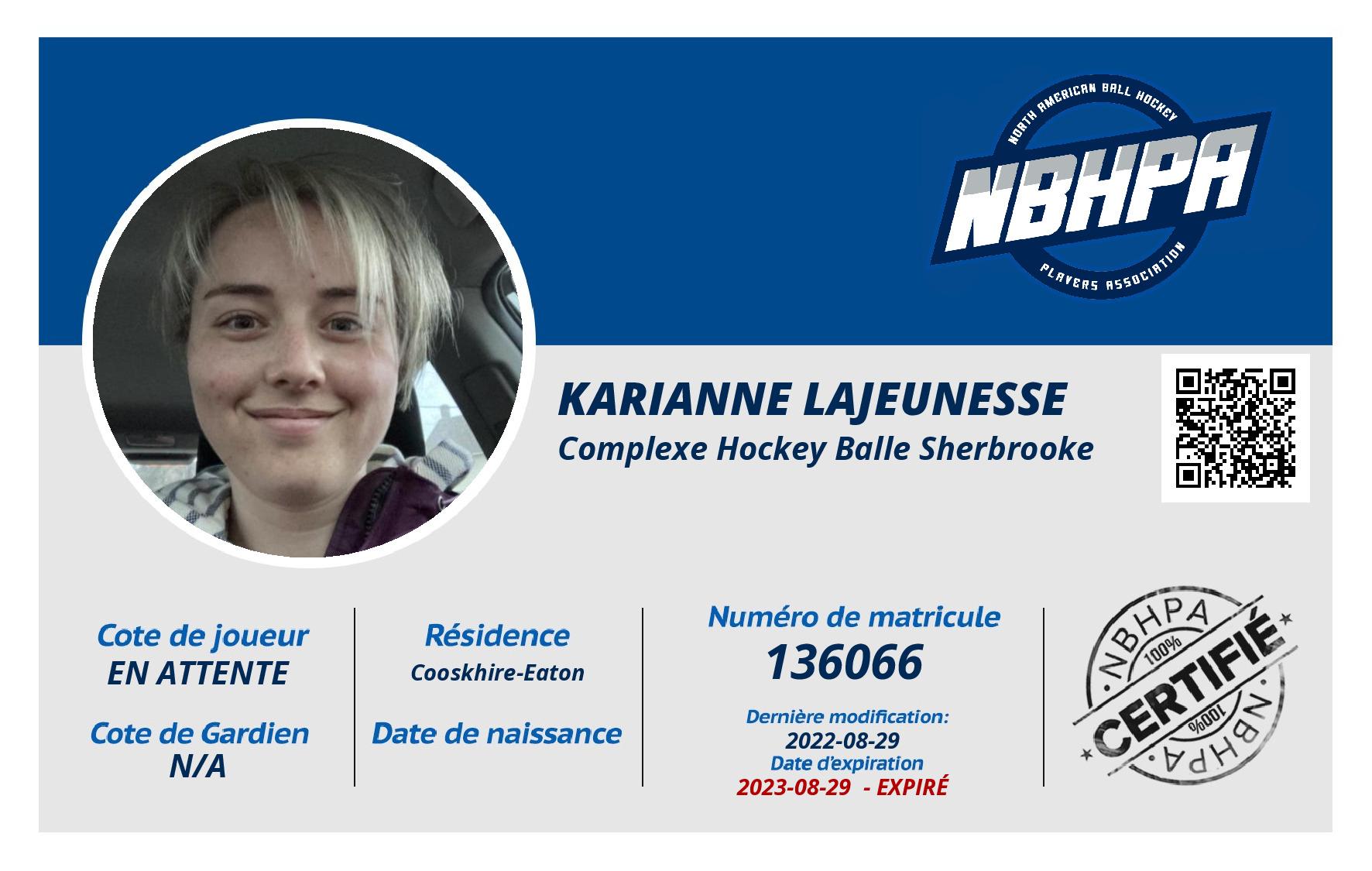 Karianne Lajeunesse