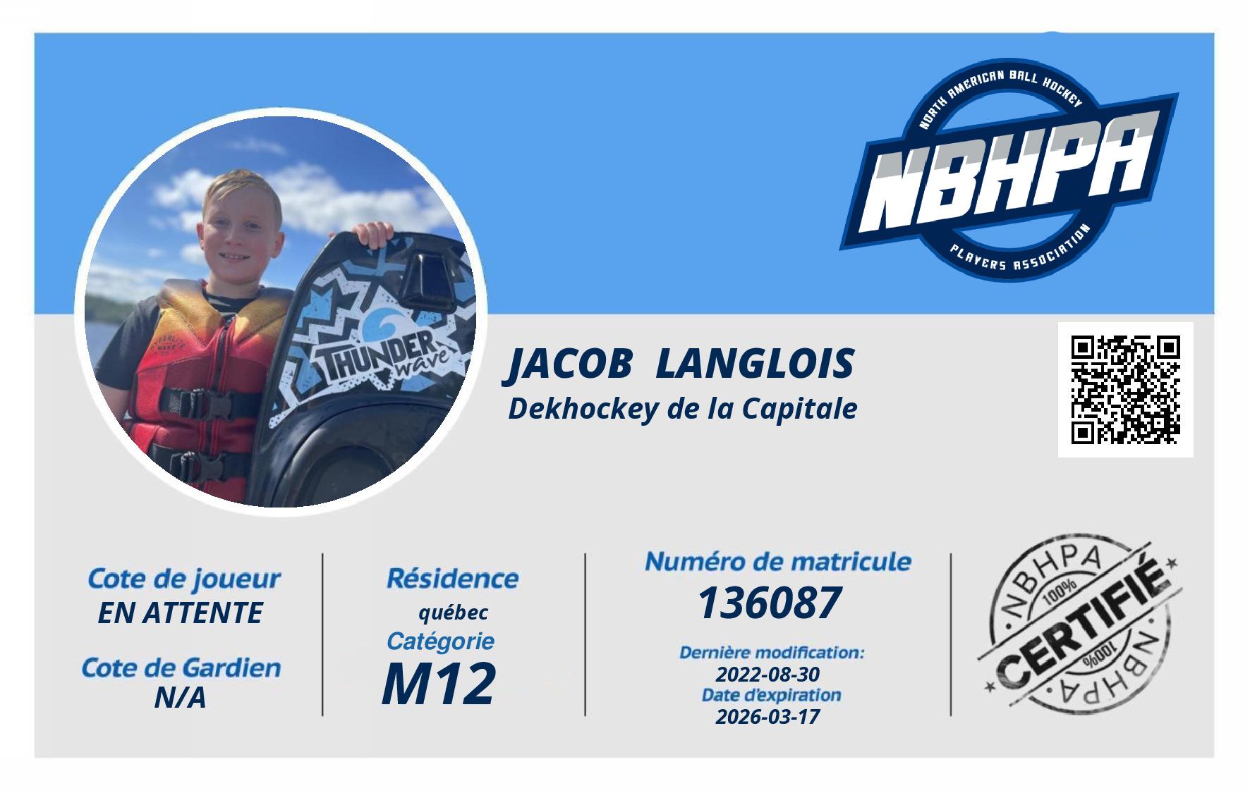 Jacob  Langlois