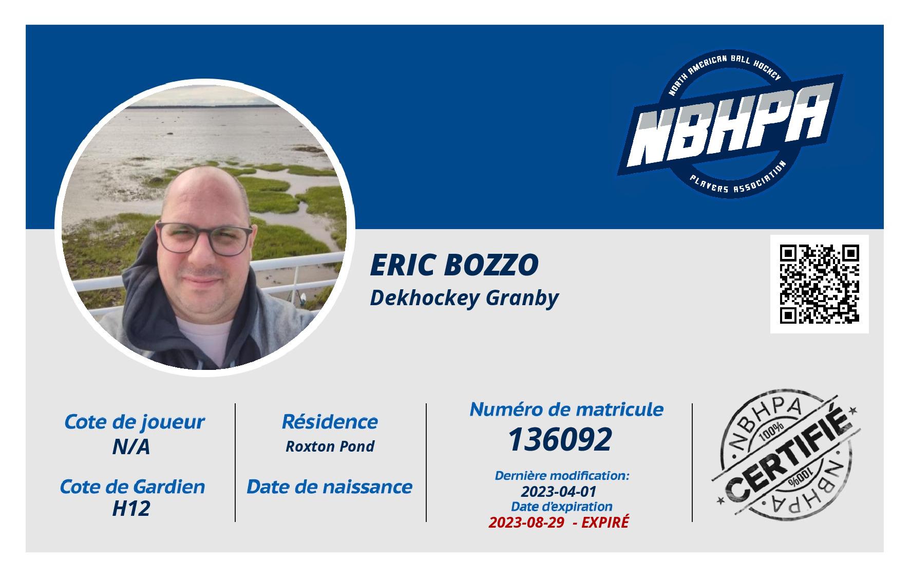 Eric Bozzo