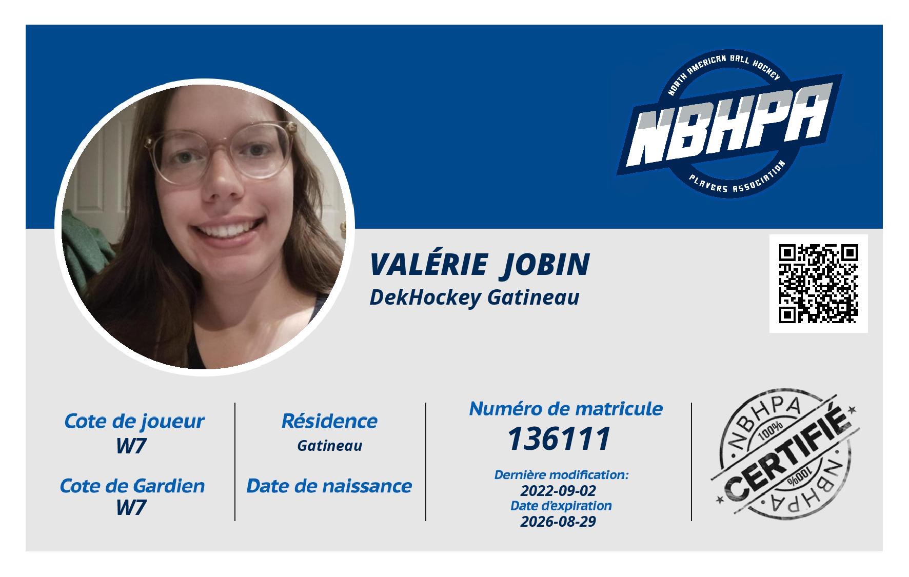 Valérie  Jobin 