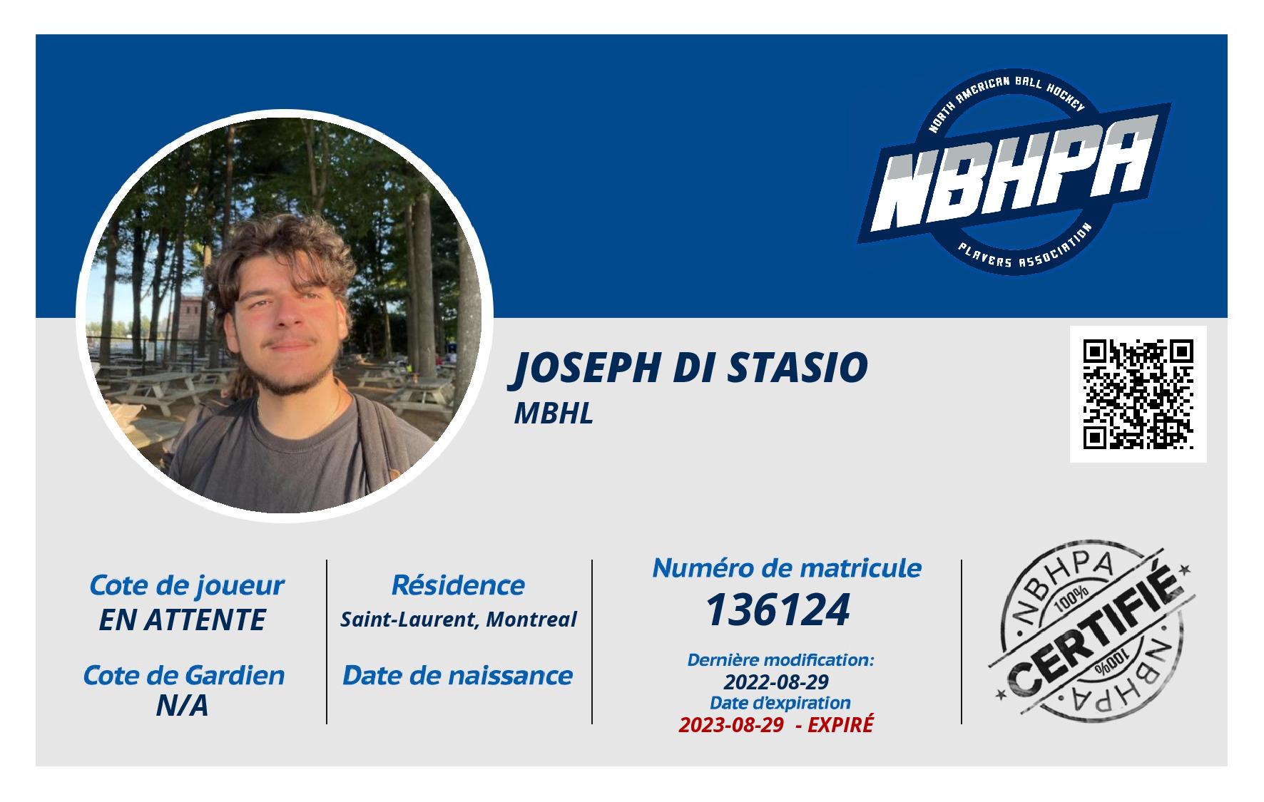 Joseph Di Stasio