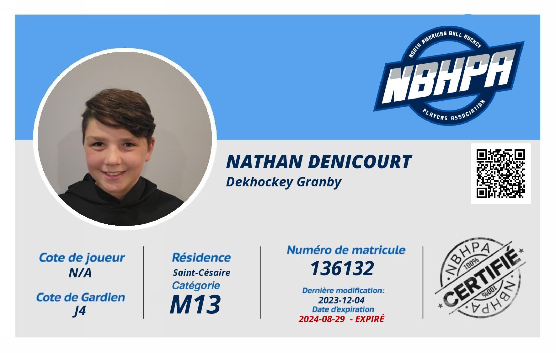 Nathan Denicourt