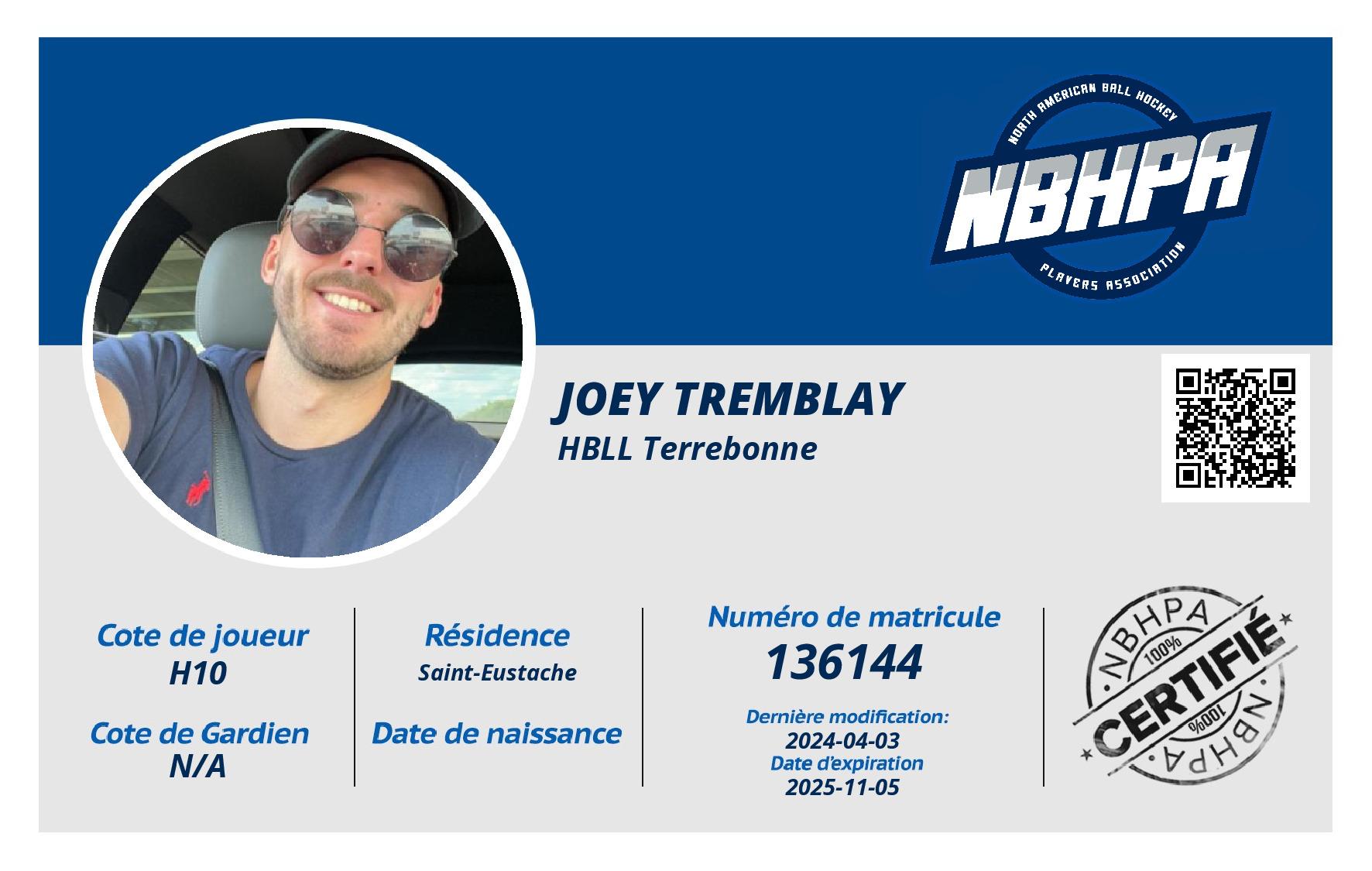 Joey Tremblay