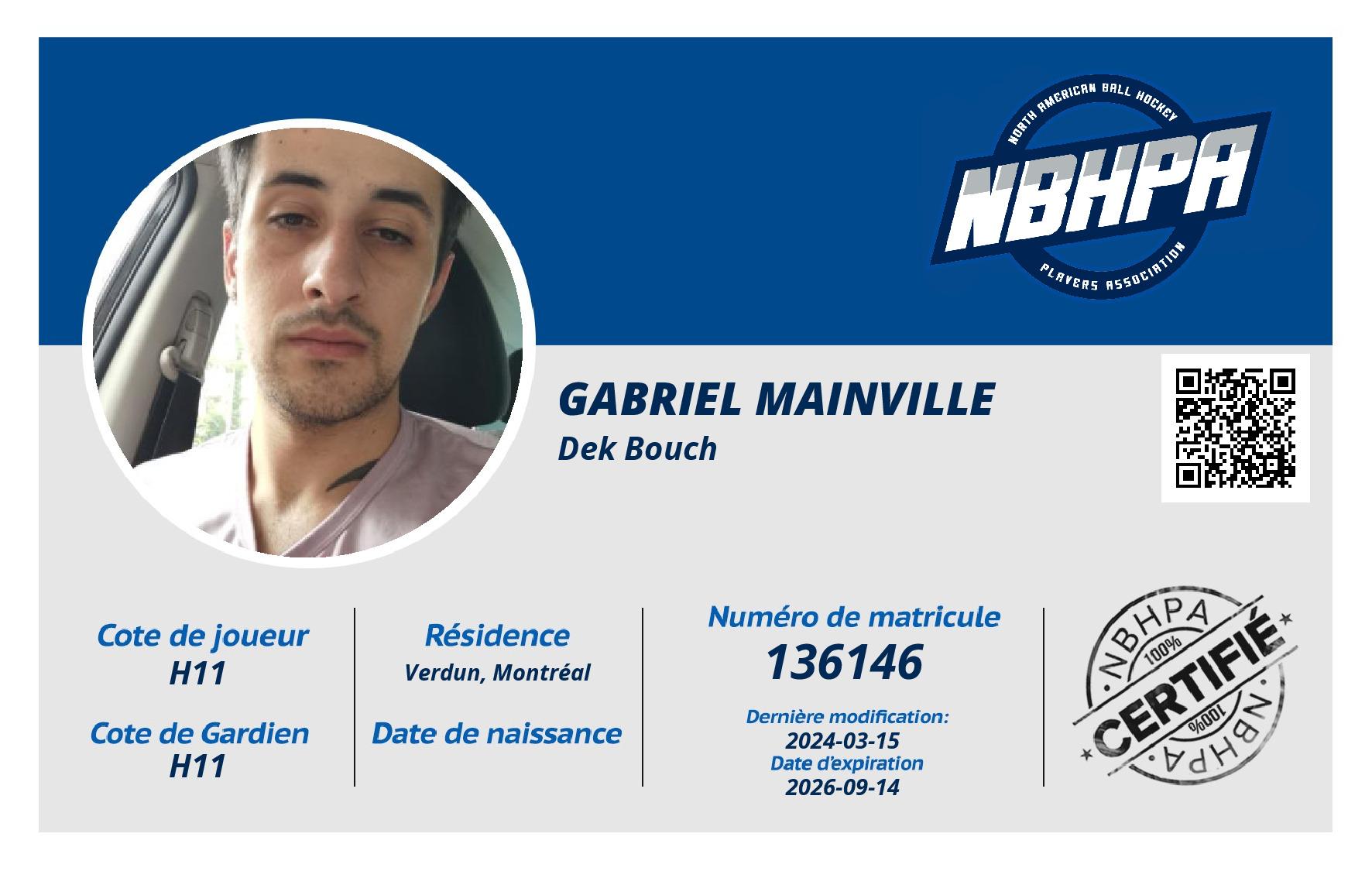 Gabriel Mainville